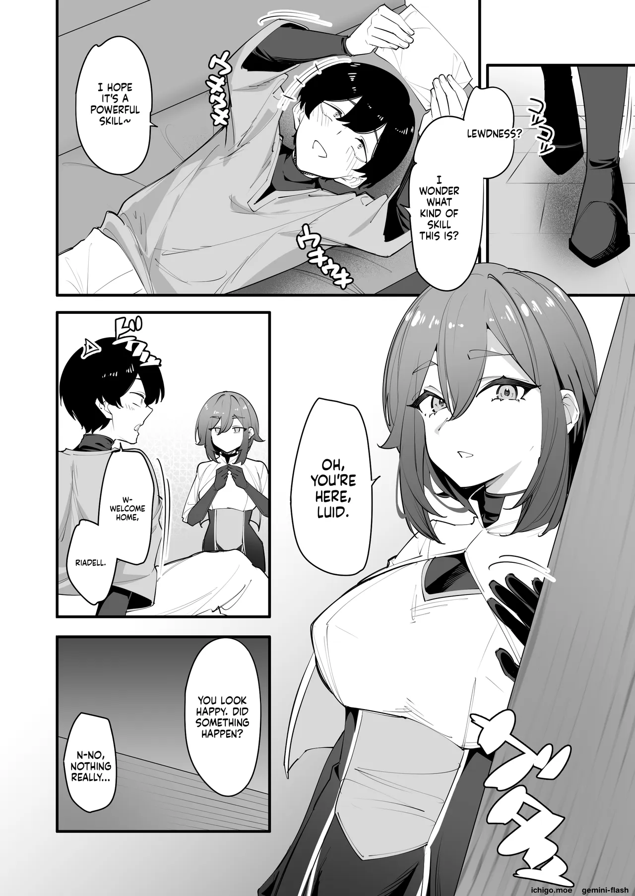 Yokkyuufuman no Onna Kishi wa Otouto no Skill de Ikimakuru | The Frustrated Female Knight Climaxes Non-Stop Using Her Younger Brother's Skill - Page 8