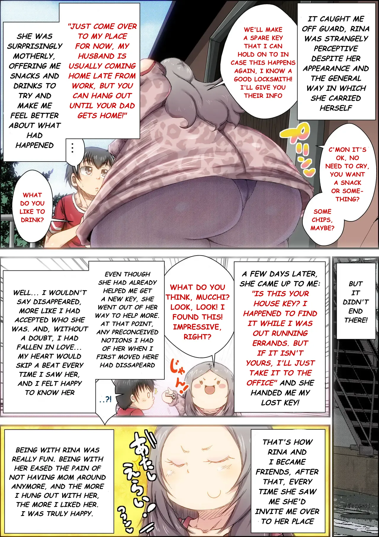 The Story of That Time the MILF Neighbor I had a Crush on was Fucked by a Delinquent - صفحة 4