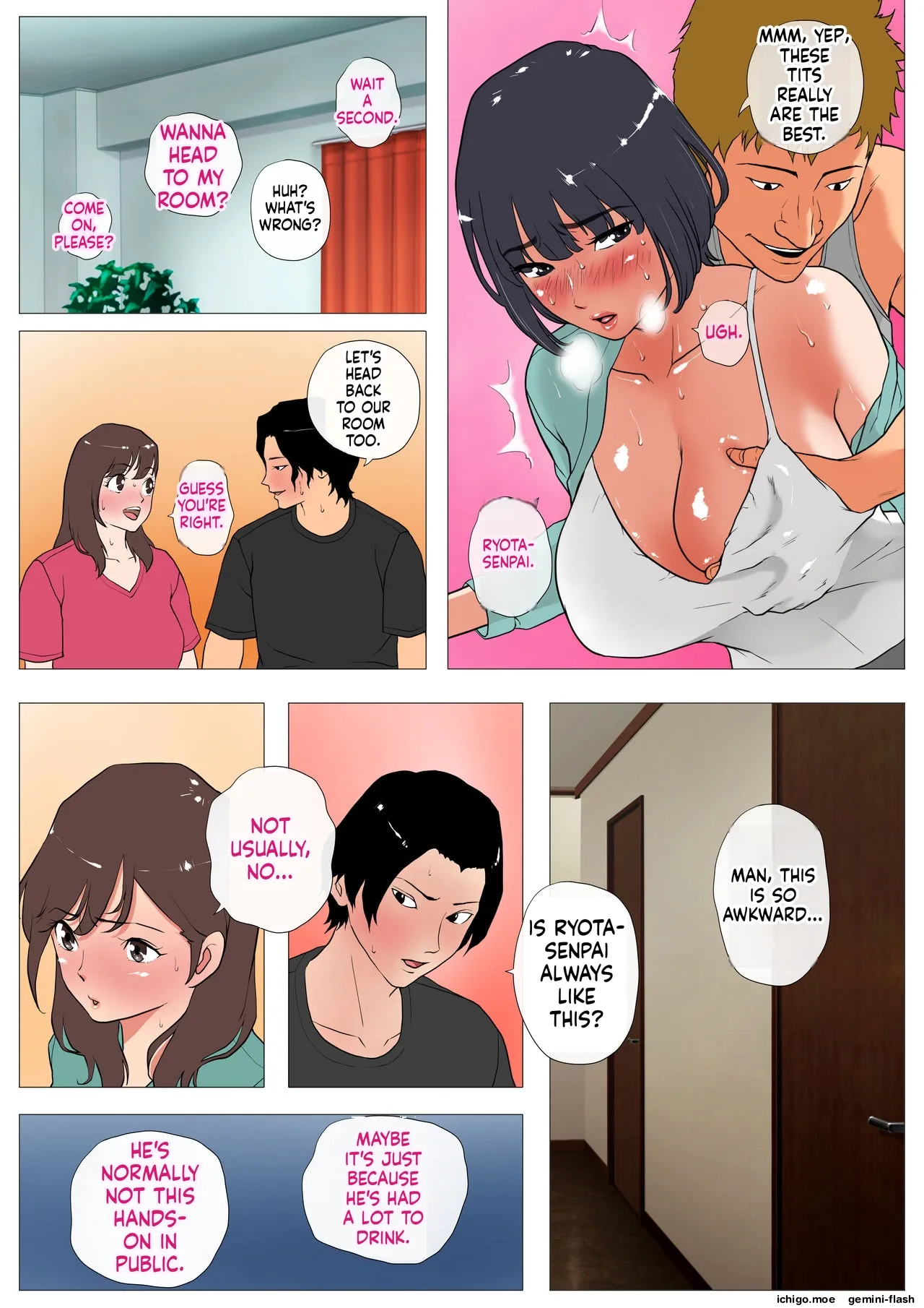 Joukyou Share House 2 ~Honmono no Osu o Shitte shimatta Kanojo~ | TOKYO SHAREHOUSE 2 - MY GIRLFRIEND, AWAKENED BY A REAL ALPHA - หน้า 5