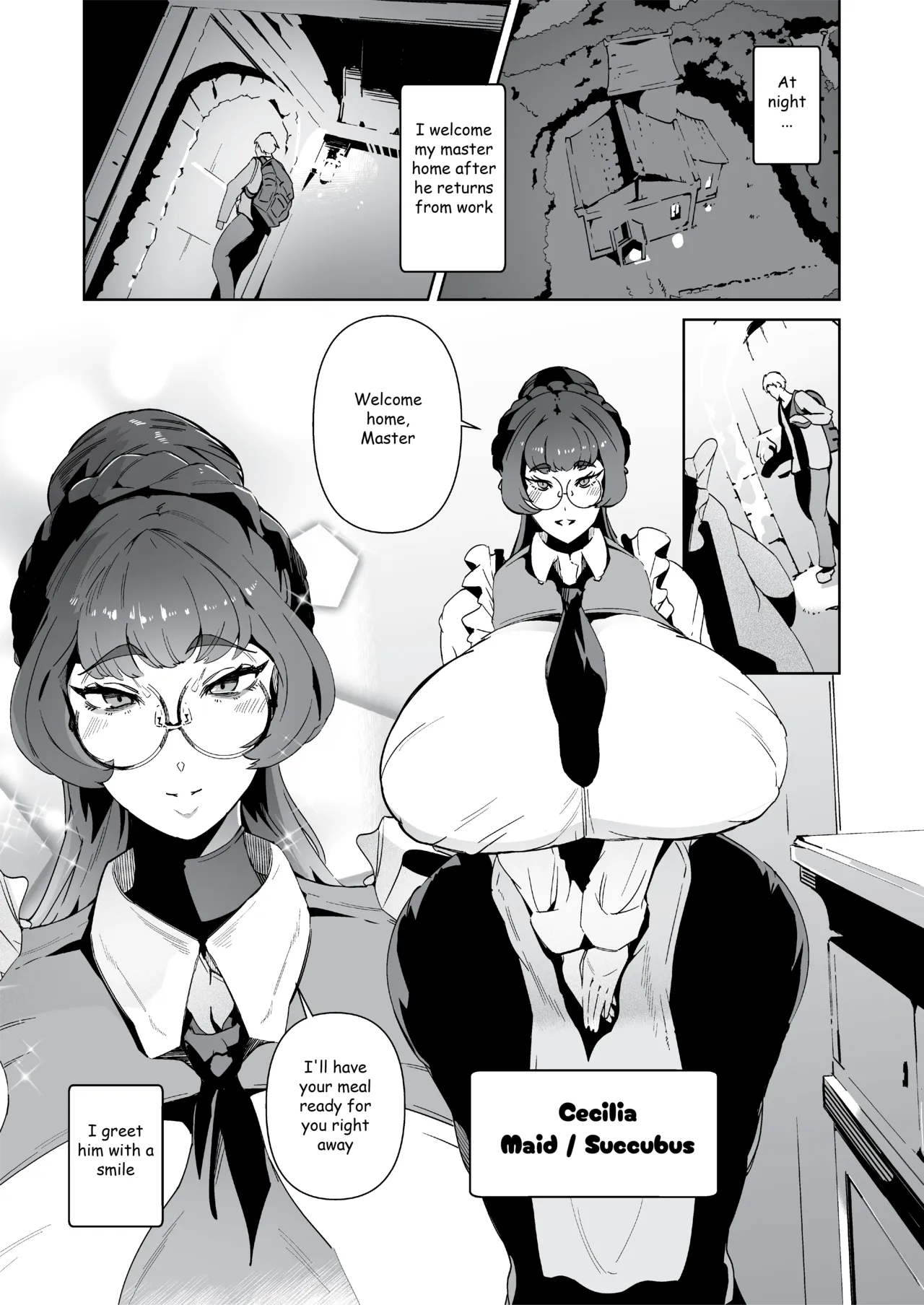 Succubus Maid to Sugosu Yoru  | A Night Spent With A Succubus Maid - Pagina 2