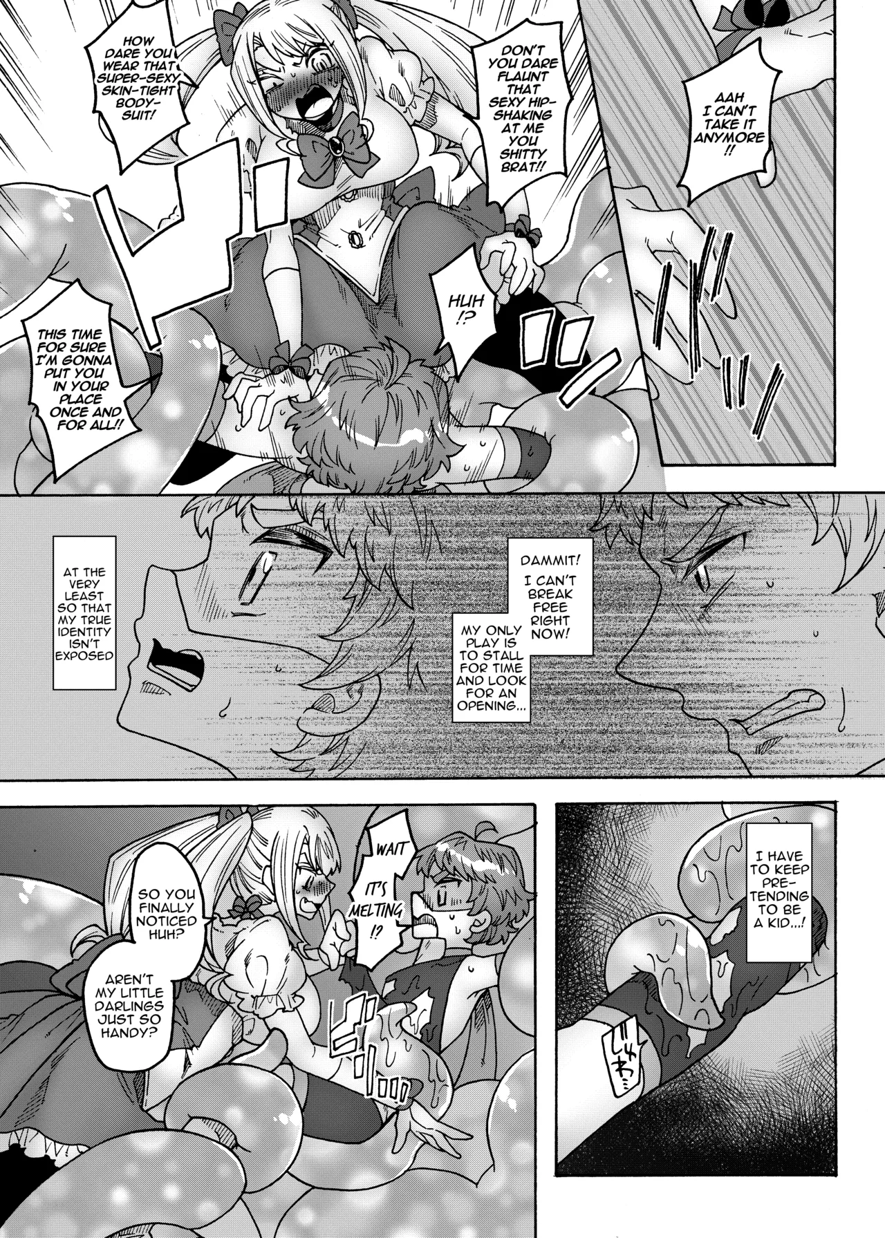Gouhou Hero vs Mahou Chijo ~Shukuteki! Futanari Mahou Shoujo~ | Adult Hero vs Nympho Magical Girl ～Arch-Nemesis! The Futanari Magical Girl～ - ページ 7