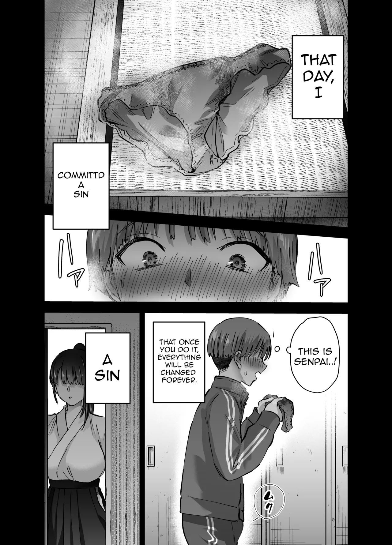 Jitsu wa Mutsuri Kyudo-bu no Senpai ga Ore ni Dake Ecchi o Shikakete Kuru! | Turns Out the Seemingly Reserved Kyudo Club Senpai Only Wants to Have Sex with Me - Page 2