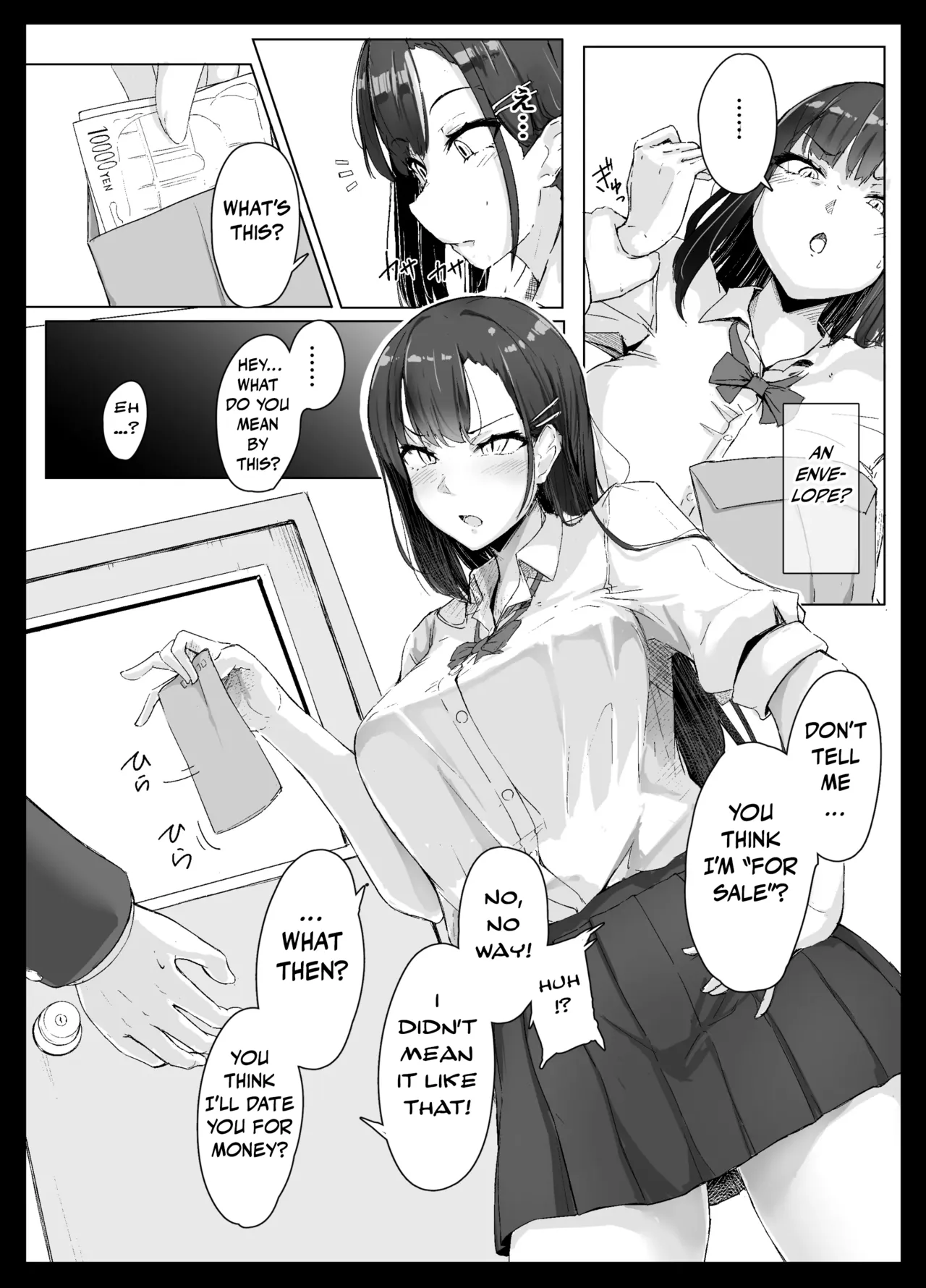 Namaiki Gal wa Kimowota ni Sakaratenai | The Cheeky Gyaru Can't Defy the Creepy Otaku - Page 5