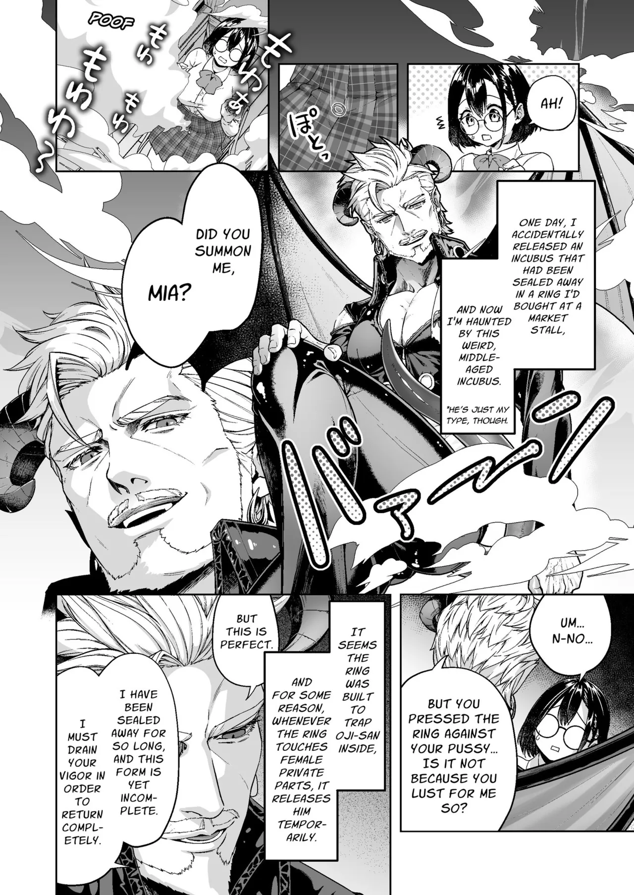 Inma Oji-san to JK | My Middle-Aged Incubus and Me - Page 4