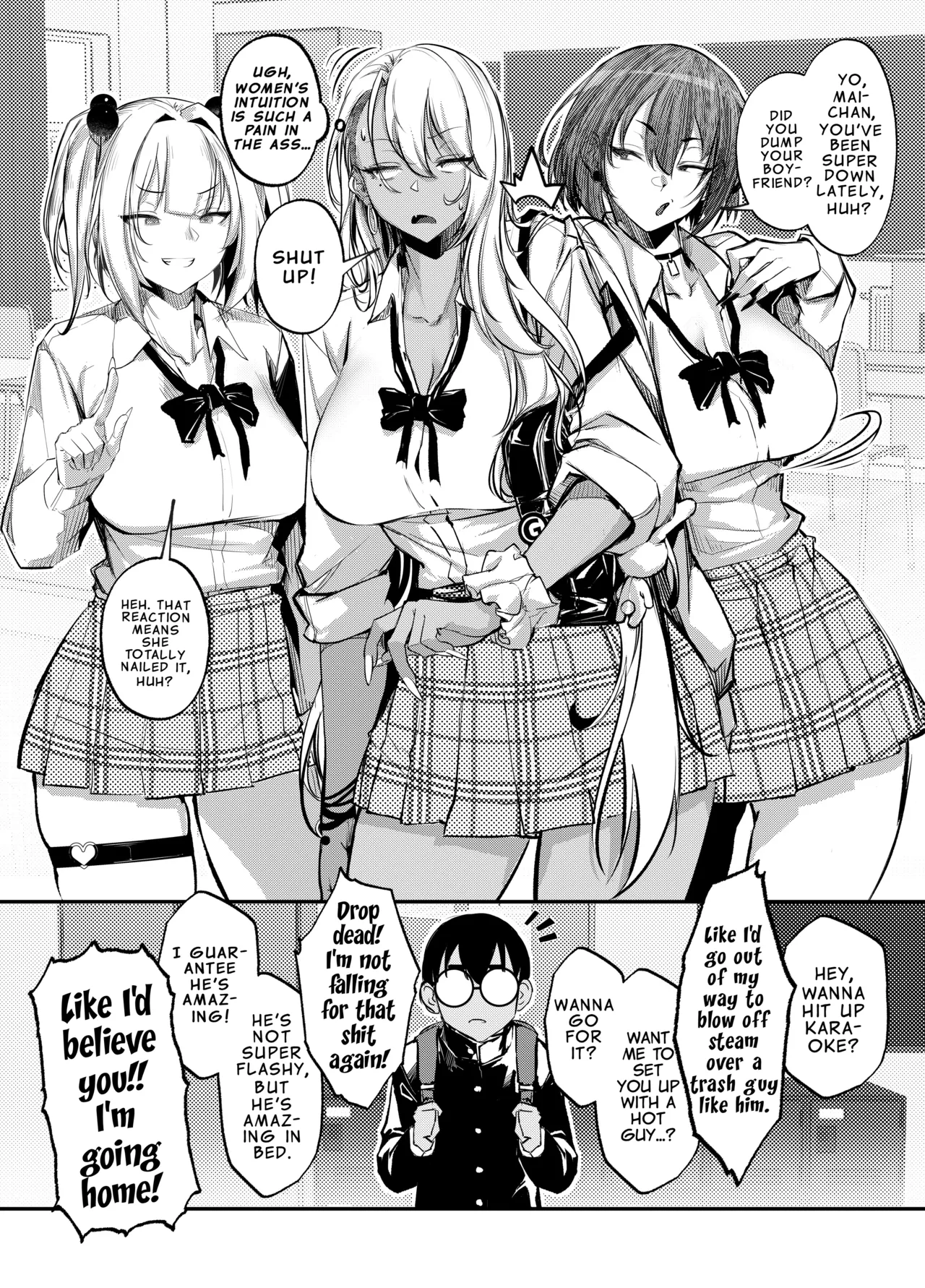 Namaiki JK ga Wakaraserareru Hon 3.0 | Putting a Cheeky Gyaru in Her Place 3.0 - Page 8