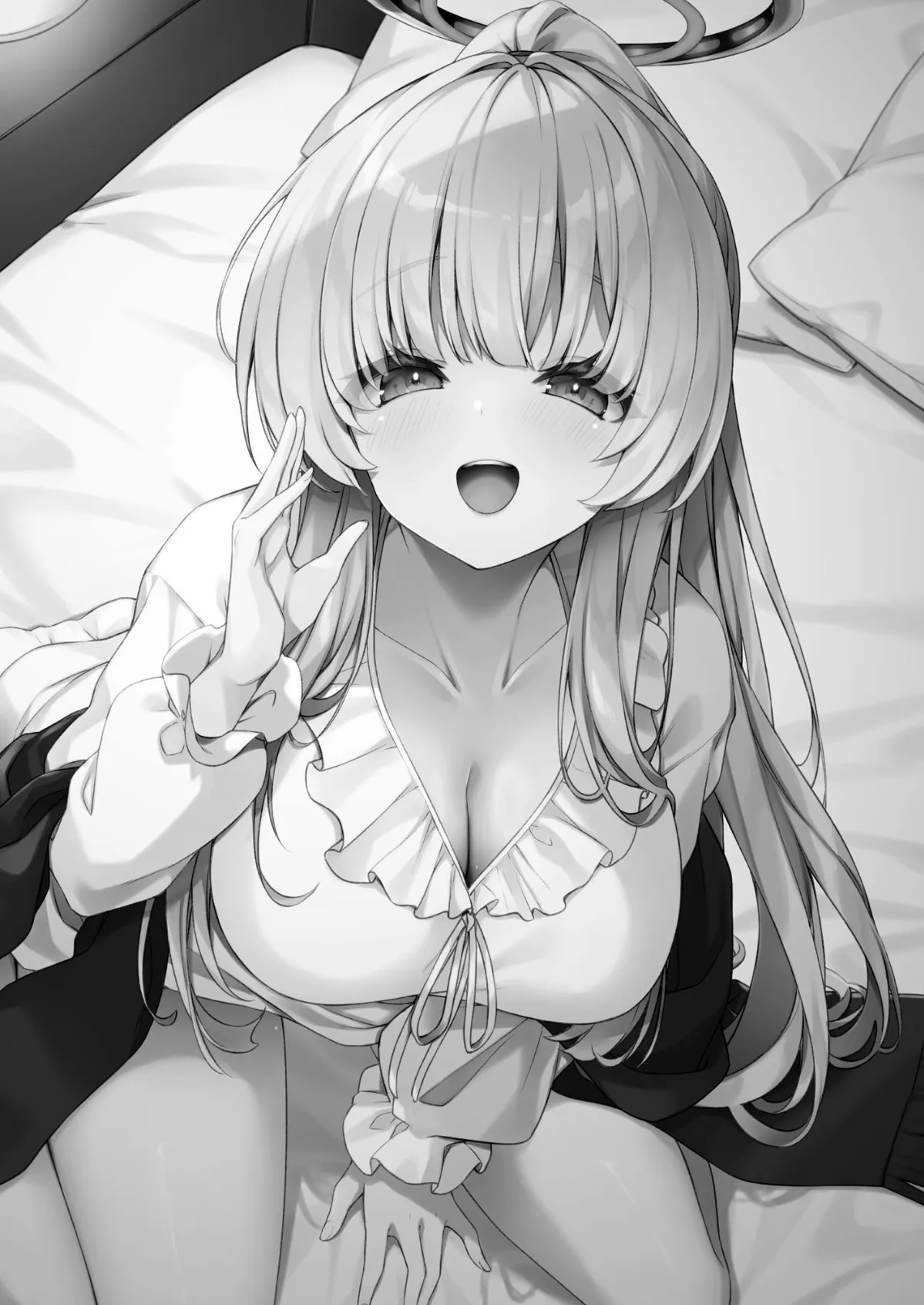 Naisho no Refle de Noa ni Ochiru | Falling for Noa at the Secret Massage Palour - Page 3