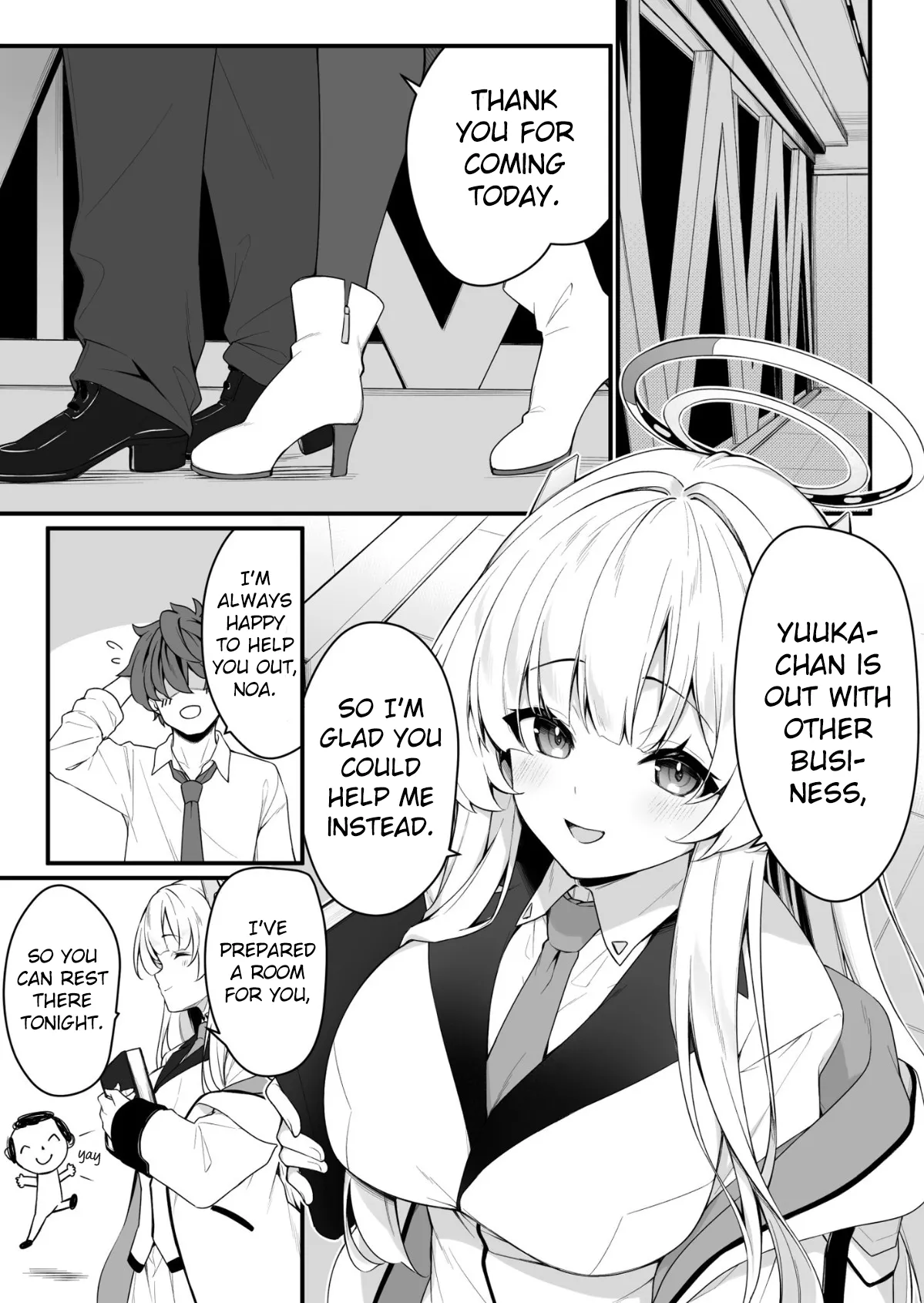 Naisho no Refle de Noa ni Ochiru | Falling for Noa at the Secret Massage Palour - Page 5