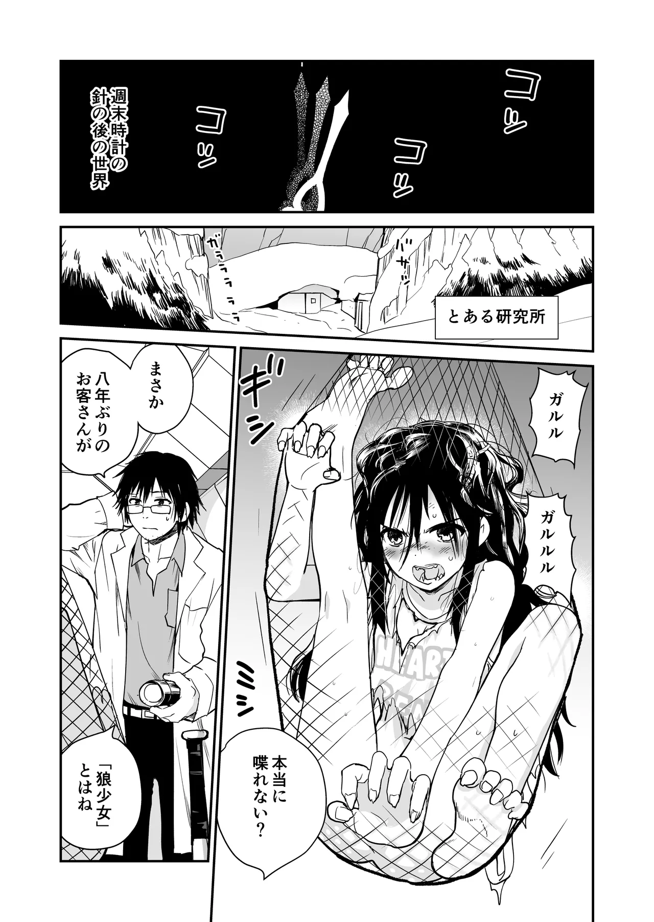 Ookami Shoujo to Kurasu Hakase - Página 3
