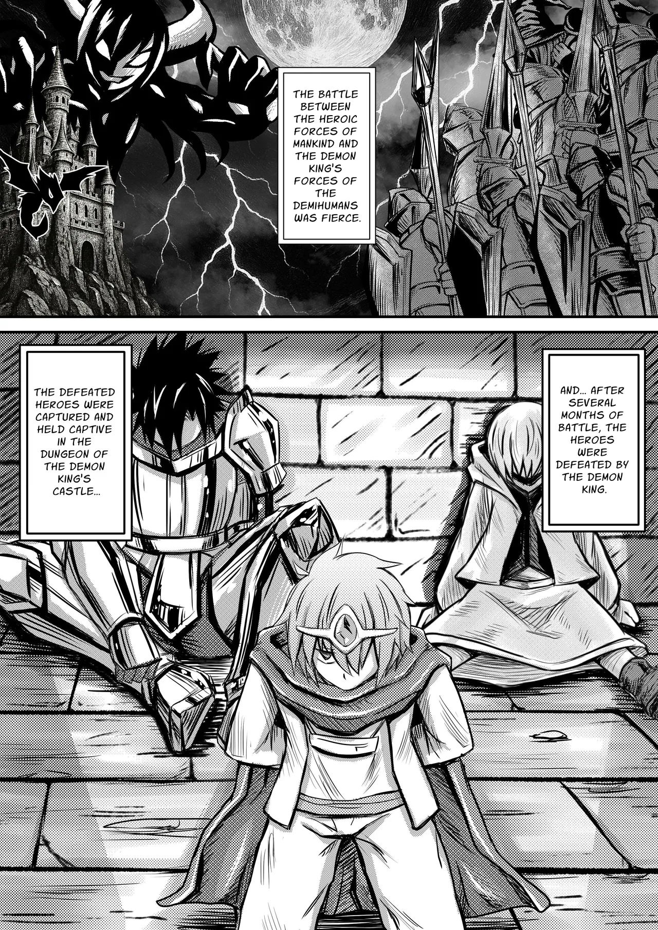Deka Chichi Mazoku wa Ningen no Koto ga Wakaranai kara Yuusha o Kuppuku Saseru Tame ni Ecchi o Shitemiru Koto ni Shita 1 | The Big-Breasted Demons Don't Understand Humans, So They Decide To Bring the Heroes To Their Knees By Having Sex 1 - Page 3