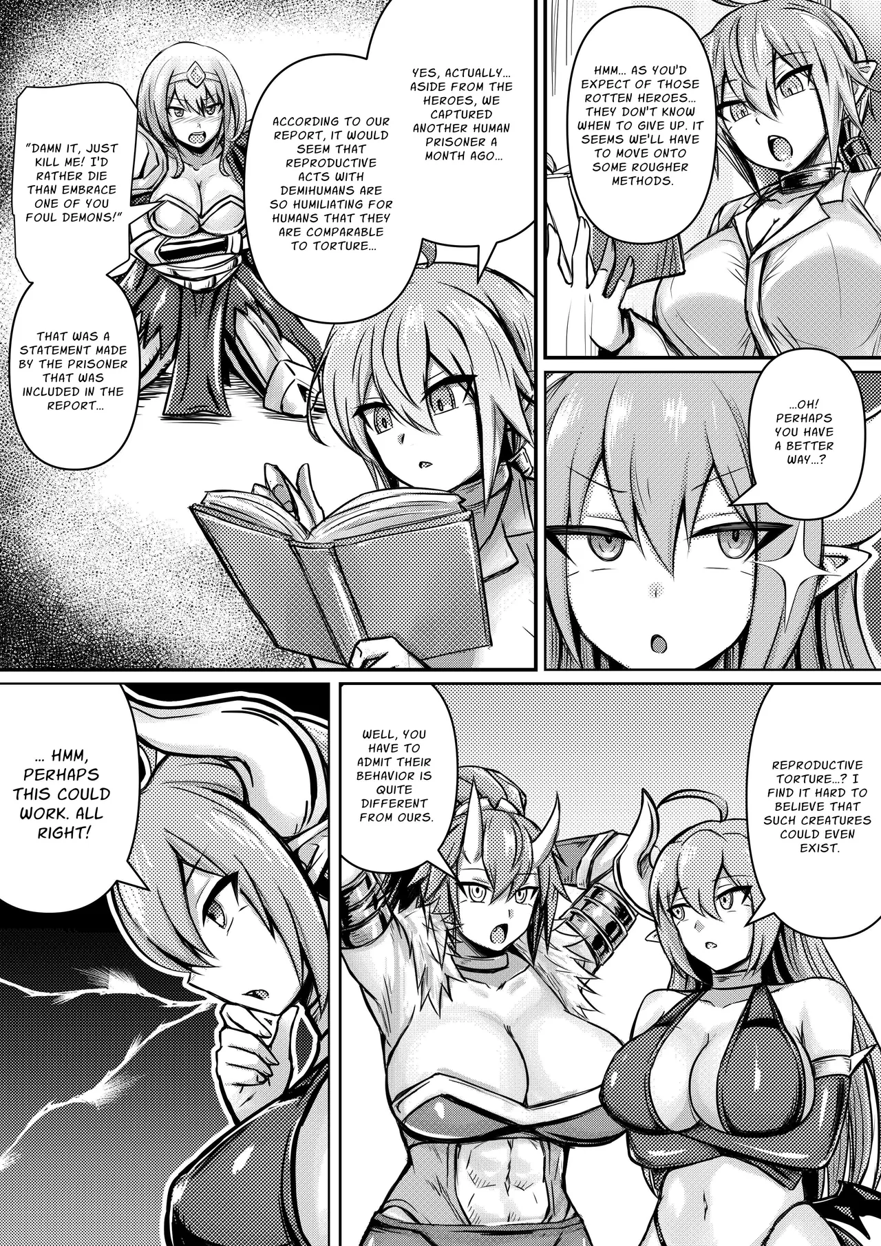 Deka Chichi Mazoku wa Ningen no Koto ga Wakaranai kara Yuusha o Kuppuku Saseru Tame ni Ecchi o Shitemiru Koto ni Shita 1 | The Big-Breasted Demons Don't Understand Humans, So They Decide To Bring the Heroes To Their Knees By Having Sex 1 - Page 5