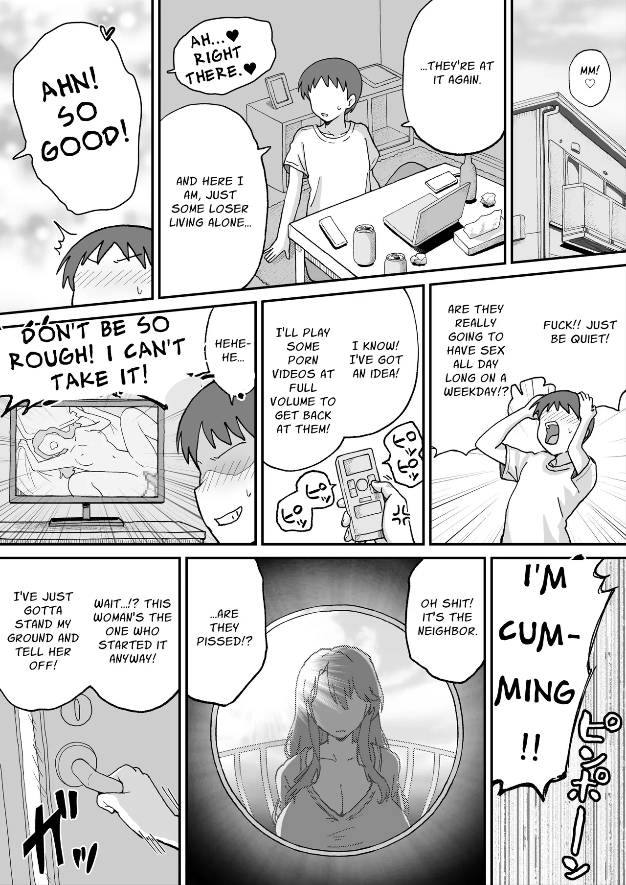Onabare Shita Gal Mama wa Yokkyuu Fuman de Hatsujouchuu | Caught Masturbating, the Frustrated Gal Wife In Heat - Pagina 3