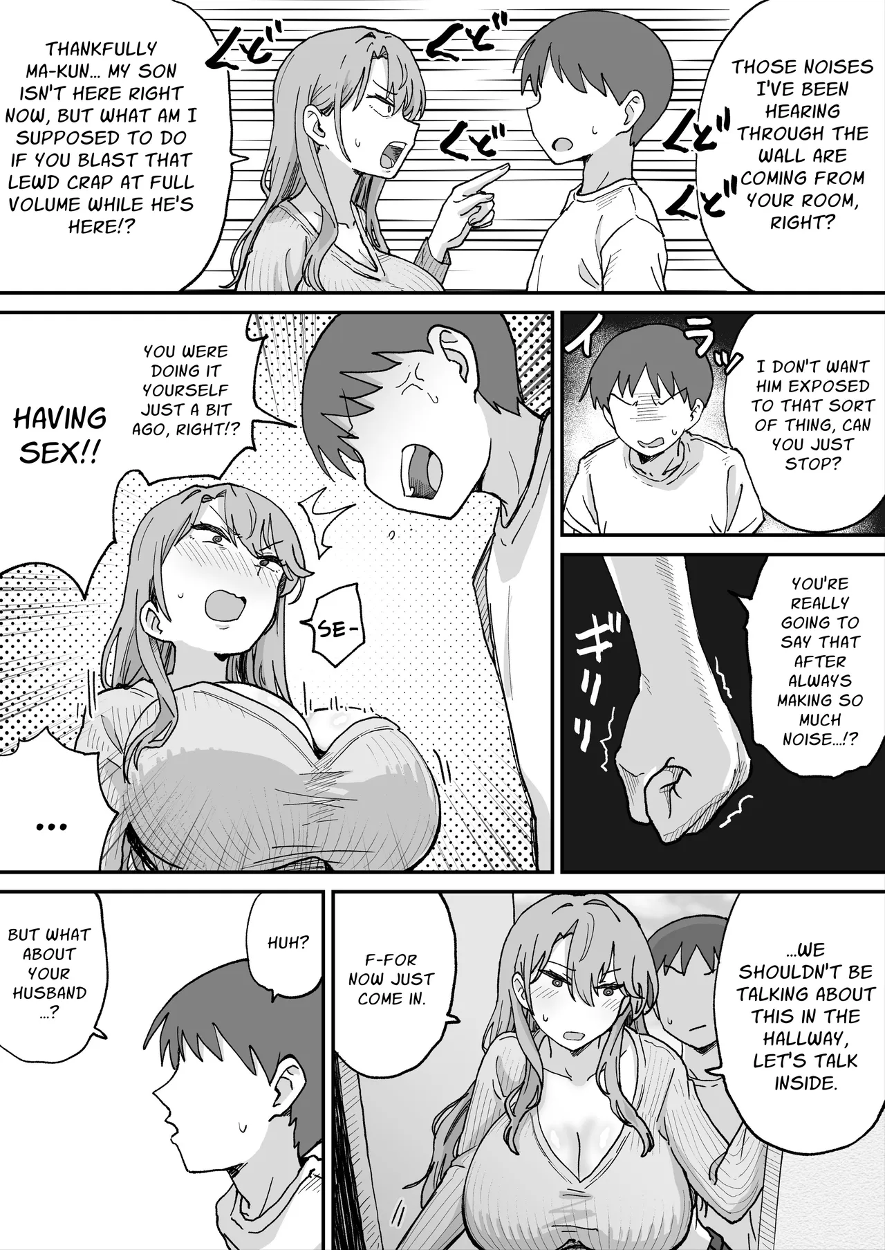 Onabare Shita Gal Mama wa Yokkyuu Fuman de Hatsujouchuu | Caught Masturbating, the Frustrated Gal Wife In Heat - Pagina 5