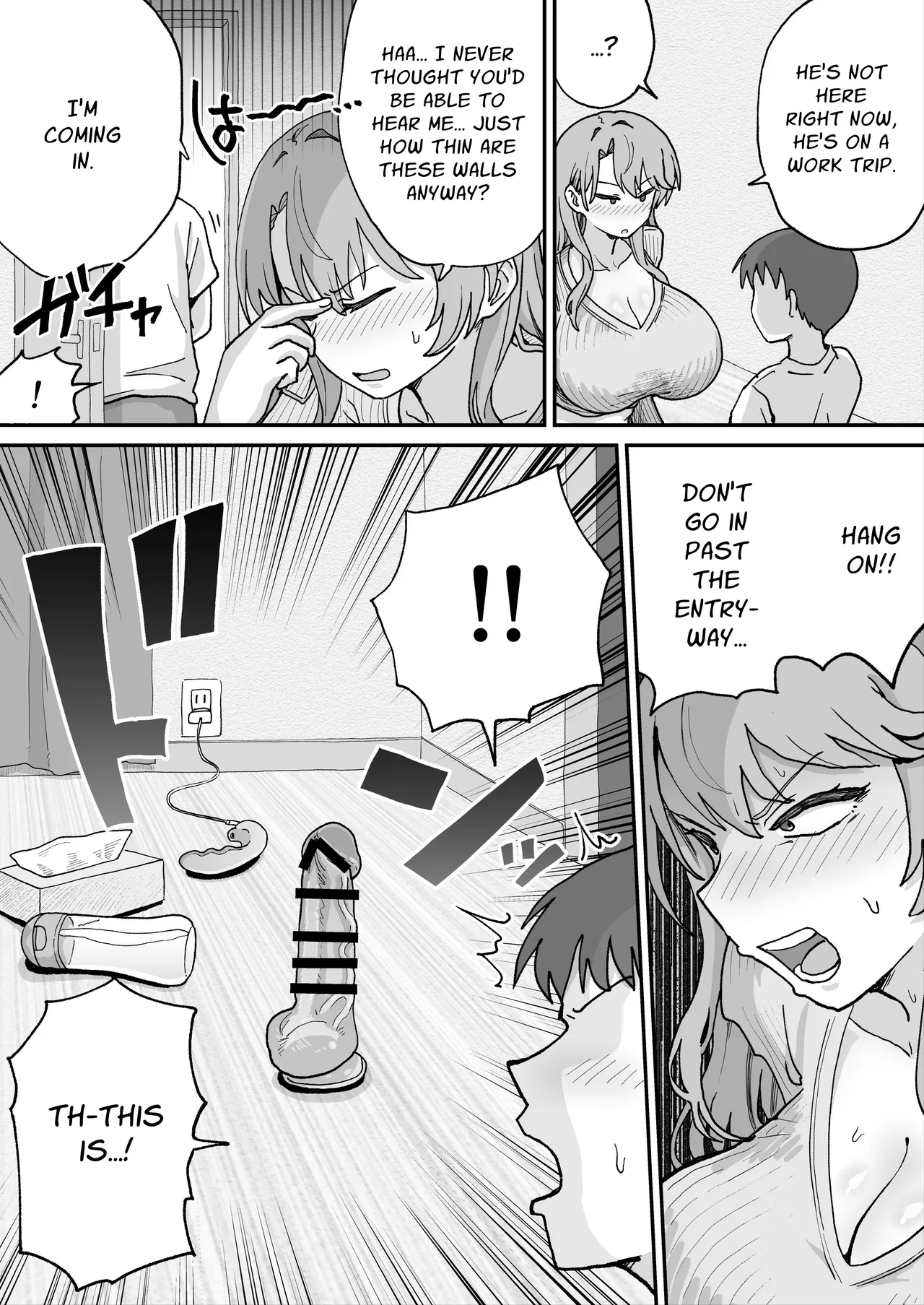 Onabare Shita Gal Mama wa Yokkyuu Fuman de Hatsujouchuu | Caught Masturbating, the Frustrated Gal Wife In Heat - Pagina 6