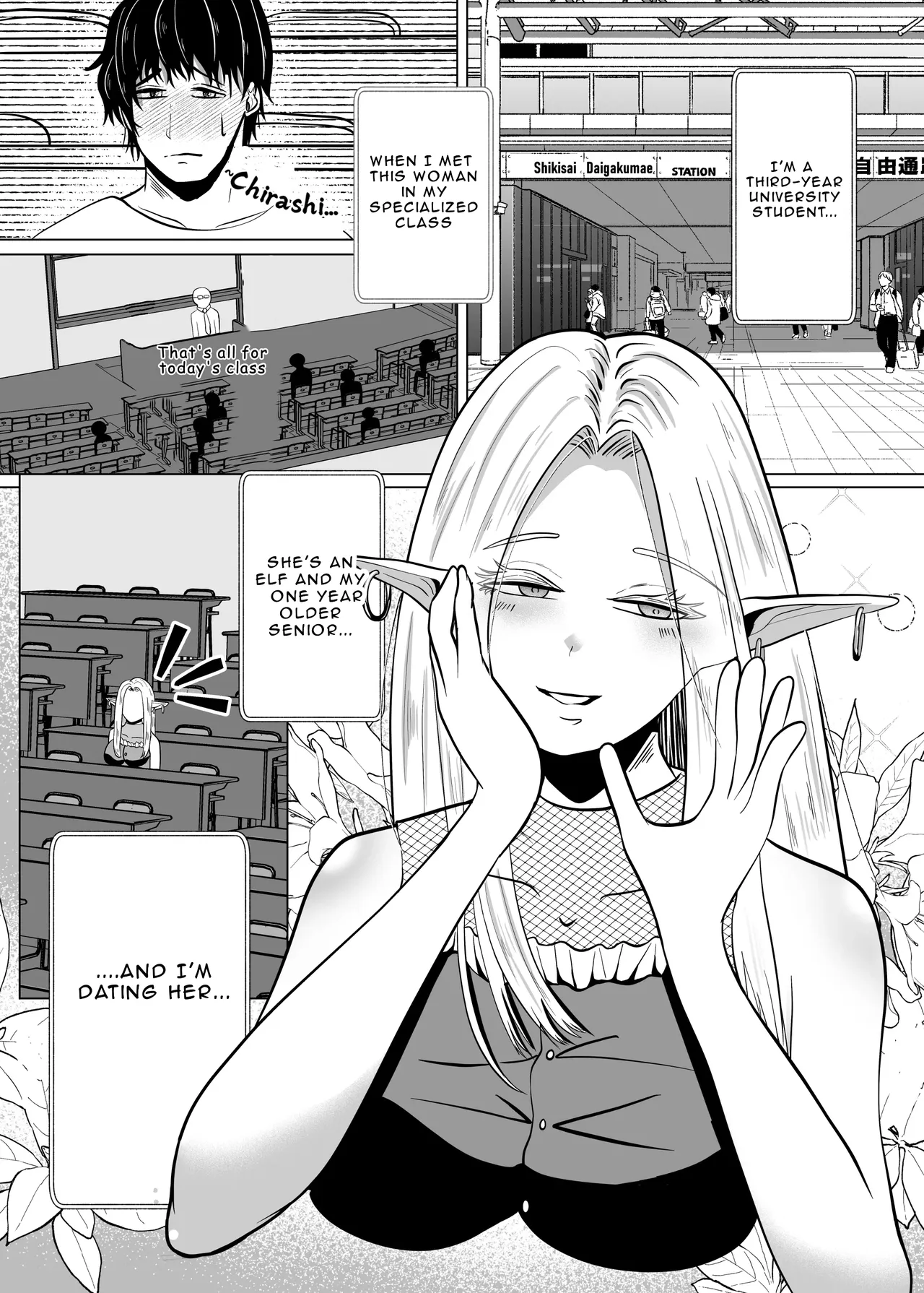 Teisoutai Chakuyou Gyaku Anal de Mesuiki Sasetekureru Elf no Onee-san | The Elf Onee-san who's making me wear a Chastity Belt - Page 4