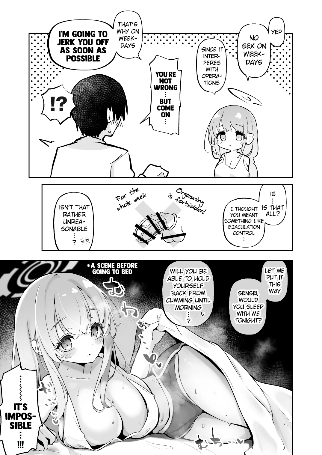 Shinkon Eimi to Soku Nuki Doppyun Amaama Seiyoku Kanri Seikatsu | Newlywed Eimi and The Instant Cum Shot, The Lovey-Dovey Libido Control Sex Life - Page 6