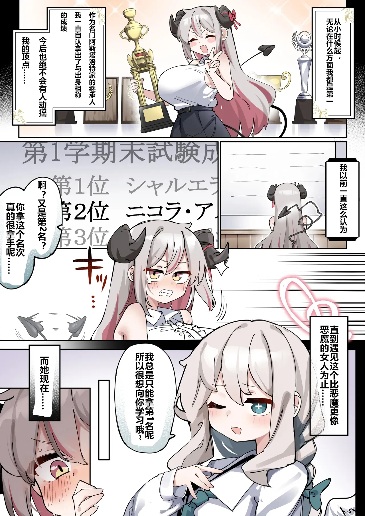 Halo & Tail ~ Dekapai Akuma-chan wa Futanari Tenshi no Onapet ~ - Page 2