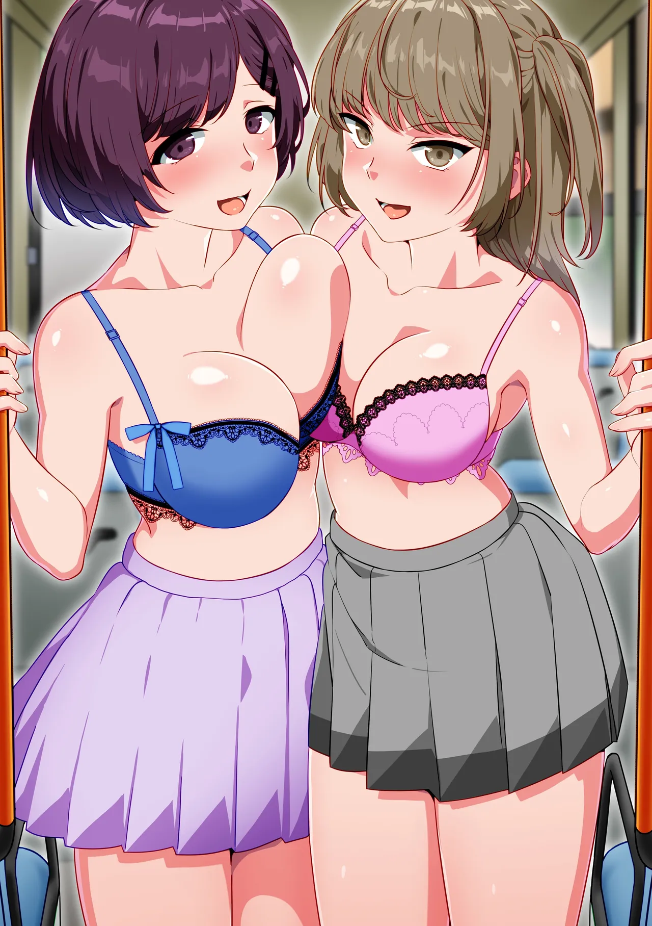 Asa Okitara Ikinari Imouto ni Fella Sareteta Ken. Kinshin ga Joushiki ni Natta Sekai de Namaiki Imouto to Sono Tomodachi ni Gohoushi Saremakuru Nichijou - ページ 2