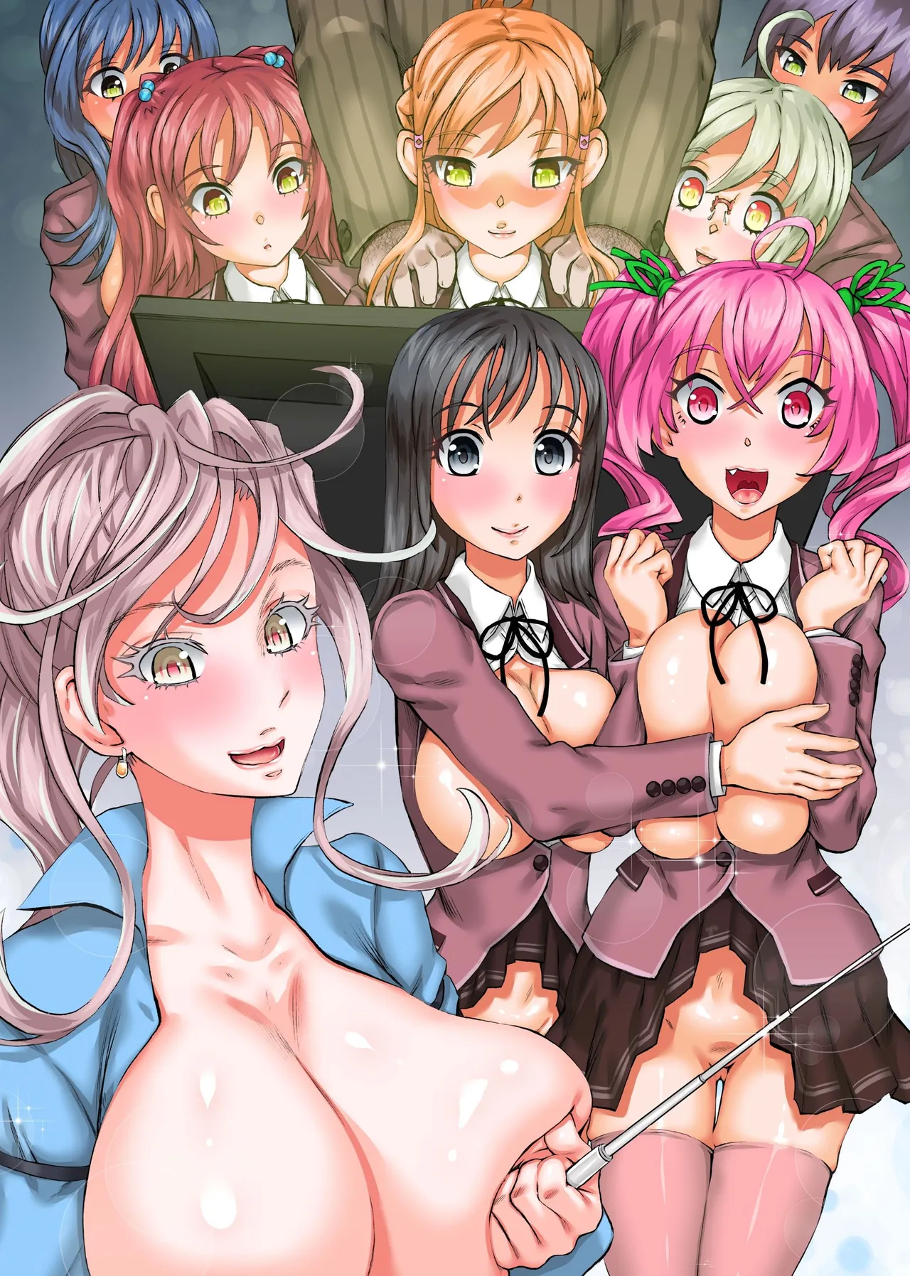 Risei ga Houkai Shita Gakuen ~Vibe Chakuyou Suru no wa Atarimae, Seito mo Sensei mo Seikyouiku Jugyou, Minna de Sex Suru Rankou Gakuen~ - 페이지 2