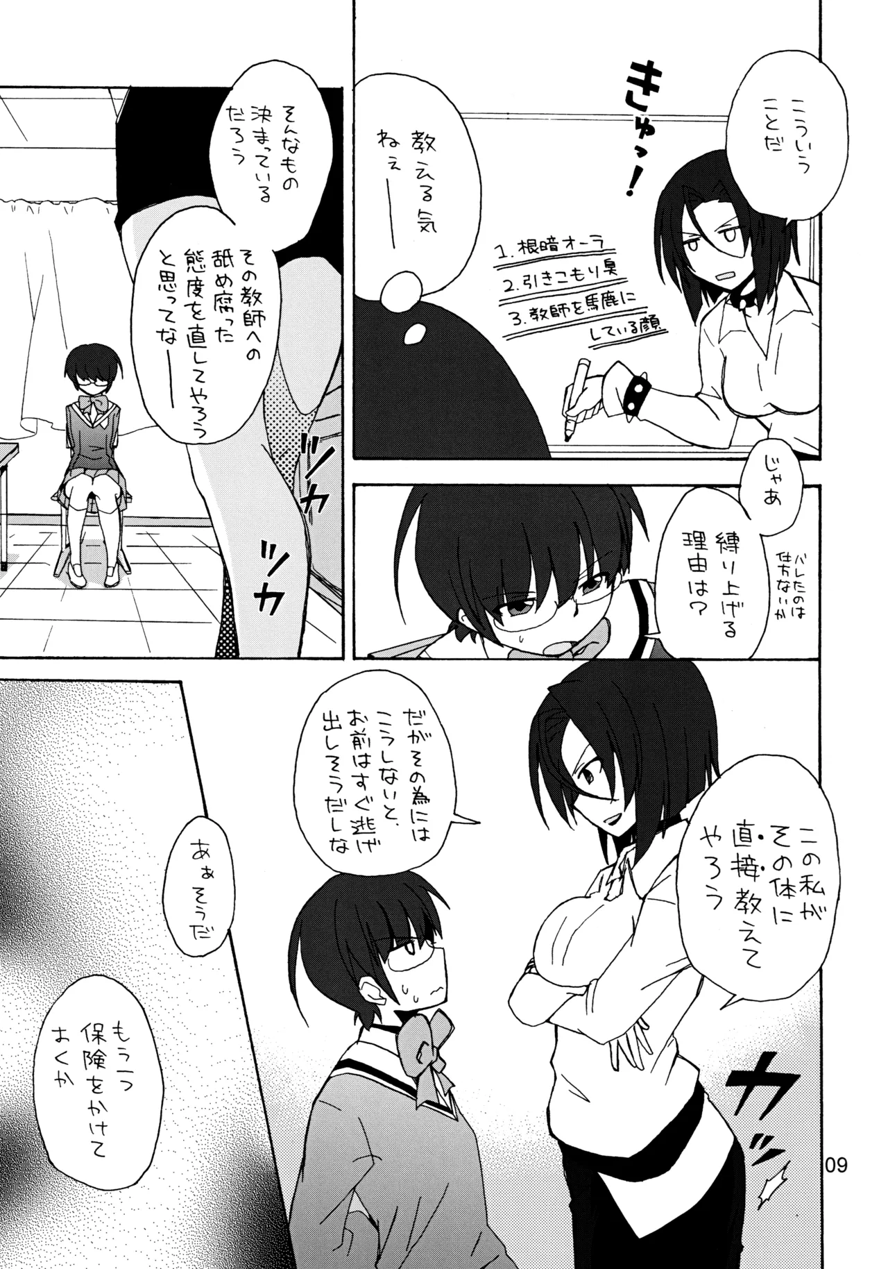 Josou Shita Keima ga Nikaidou Sensei ni Ashikoki Sarete Iku Hon - Strona 8