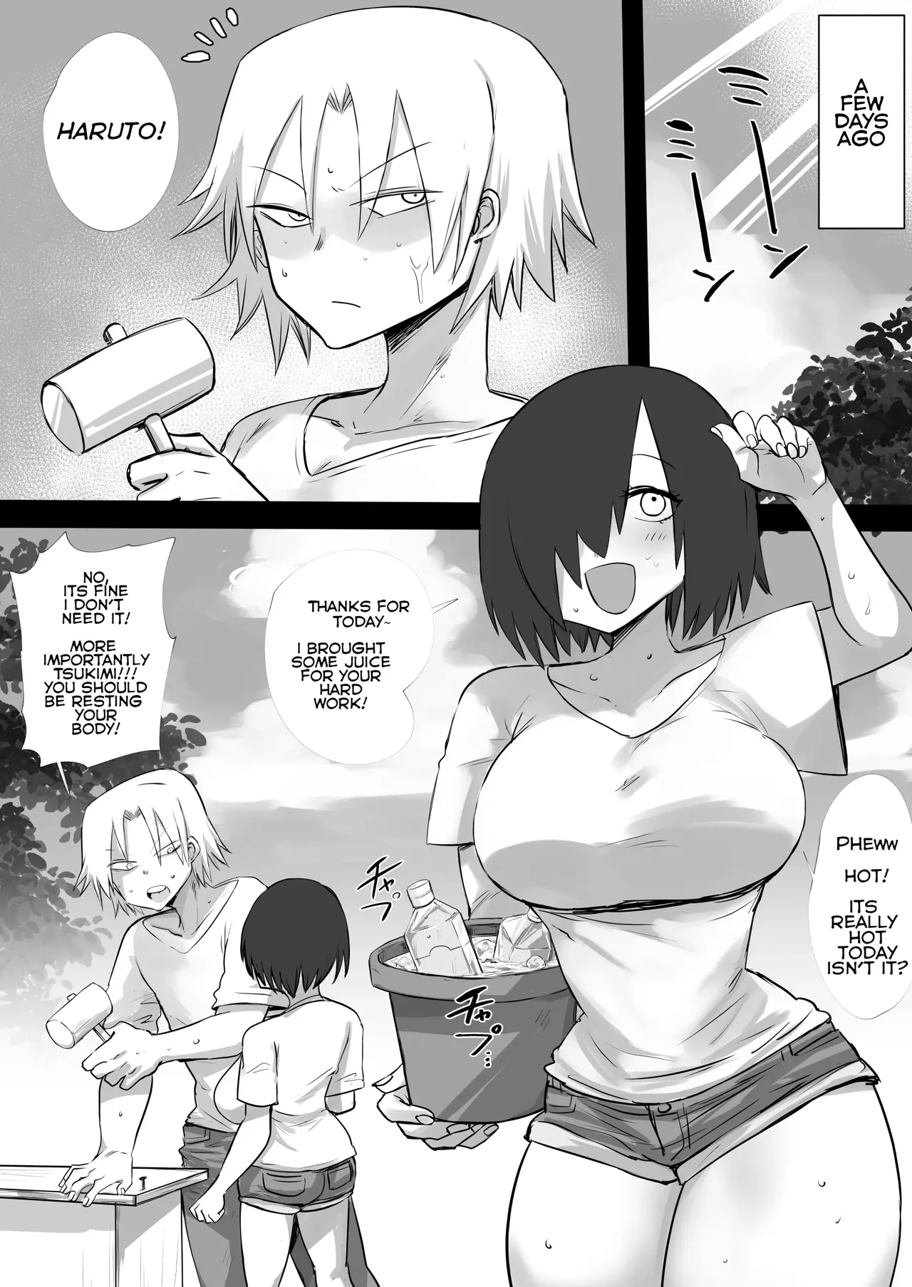 Ano Hi Osananajimi wa Kyoki to Kashita | One Day My Childhood Friend Turned Into an Enormous Oni - صفحة 3