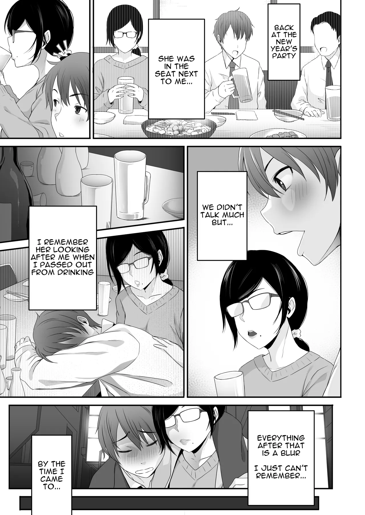 Chijo. -Jimi Kyonyuu na Keiri Takahashi ni Do-M Guse o Kaika Saserareta Ore- | Perverted Woman - Takahashi, a Modest, Busty Accountant, Made Me Develop a Masochist Habit... - Pagina 4