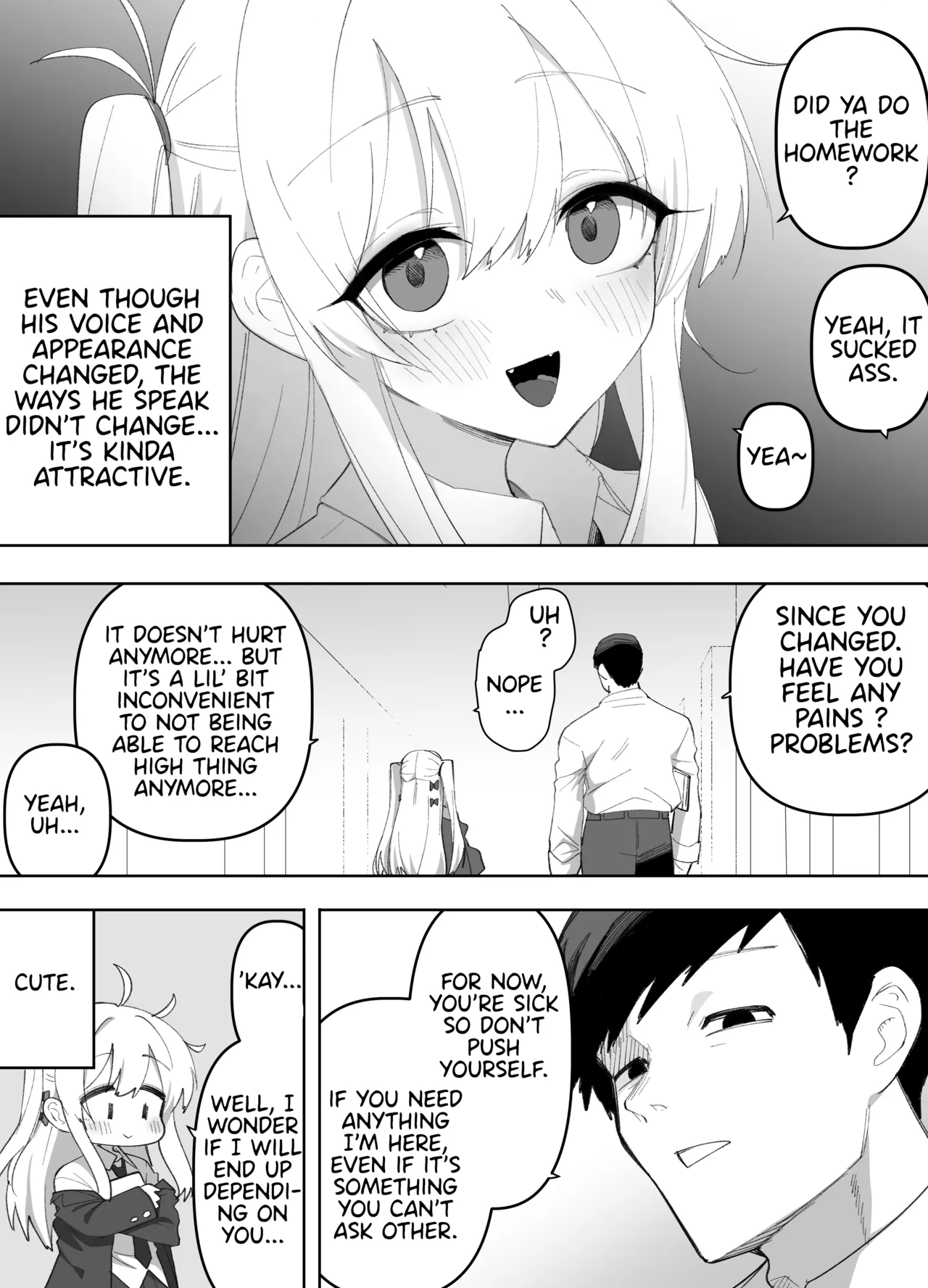 Teishinchou no Onnanoko ni Natta Shinyuu ga... Kyou, Mesuochi Shitemashita | My Friend became a Shortie... and Fell Into Heat Today - Pagina 5
