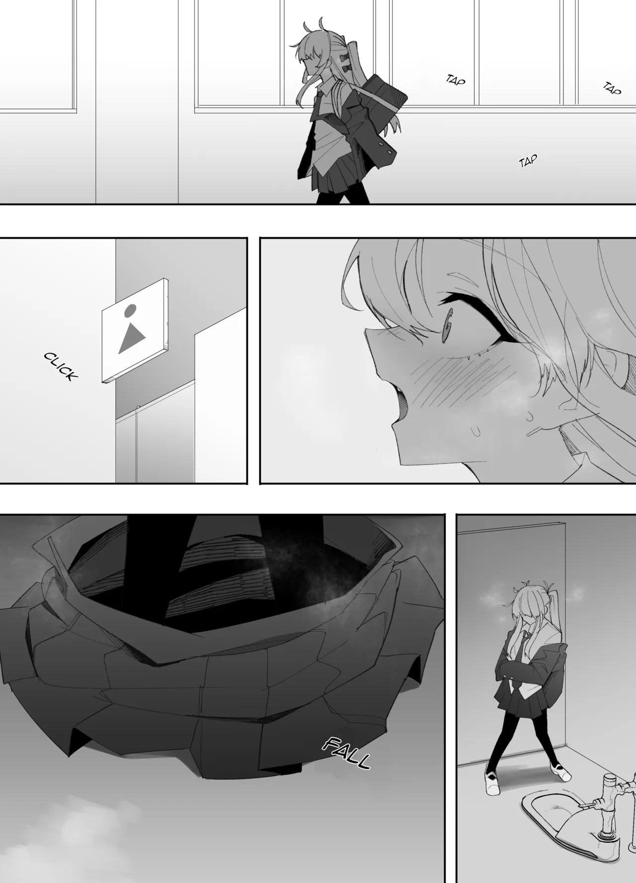 Teishinchou no Onnanoko ni Natta Shinyuu ga... Kyou, Mesuochi Shitemashita | My Friend became a Shortie... and Fell Into Heat Today - Pagina 8