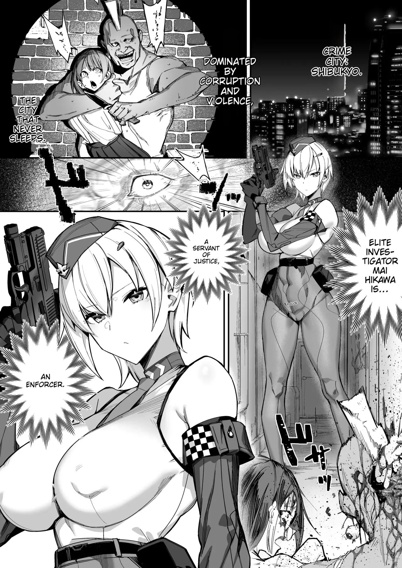 SHOTA ♡ ONE POLICE 24JI !! MITCHAKU 《 MuchiMuchi Sugoude Sosakan ga Bishota ni Kairaku Chokyo sareru Hanashi 》 | Shota♥Onee-san Police 24 Hours!! Close-up: "The Story of a Voluptuous, Ace Investigator Being Pleasure-Trained by a Beautiful Shota" - Página 2