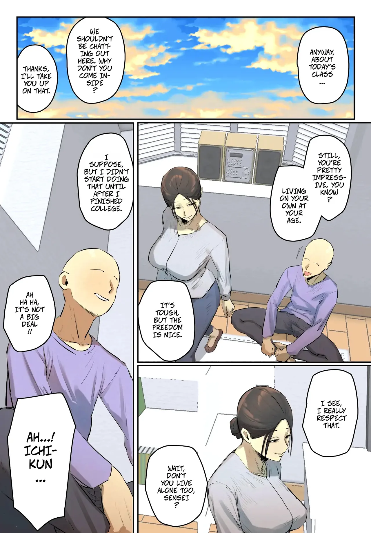 SeFri no Ikiokure Sensei, Boku no Seishun o Jamashinai de Kudasai. | My Spinster Teacher Sex-Friend Keeps Getting In My Way - Pagina 4