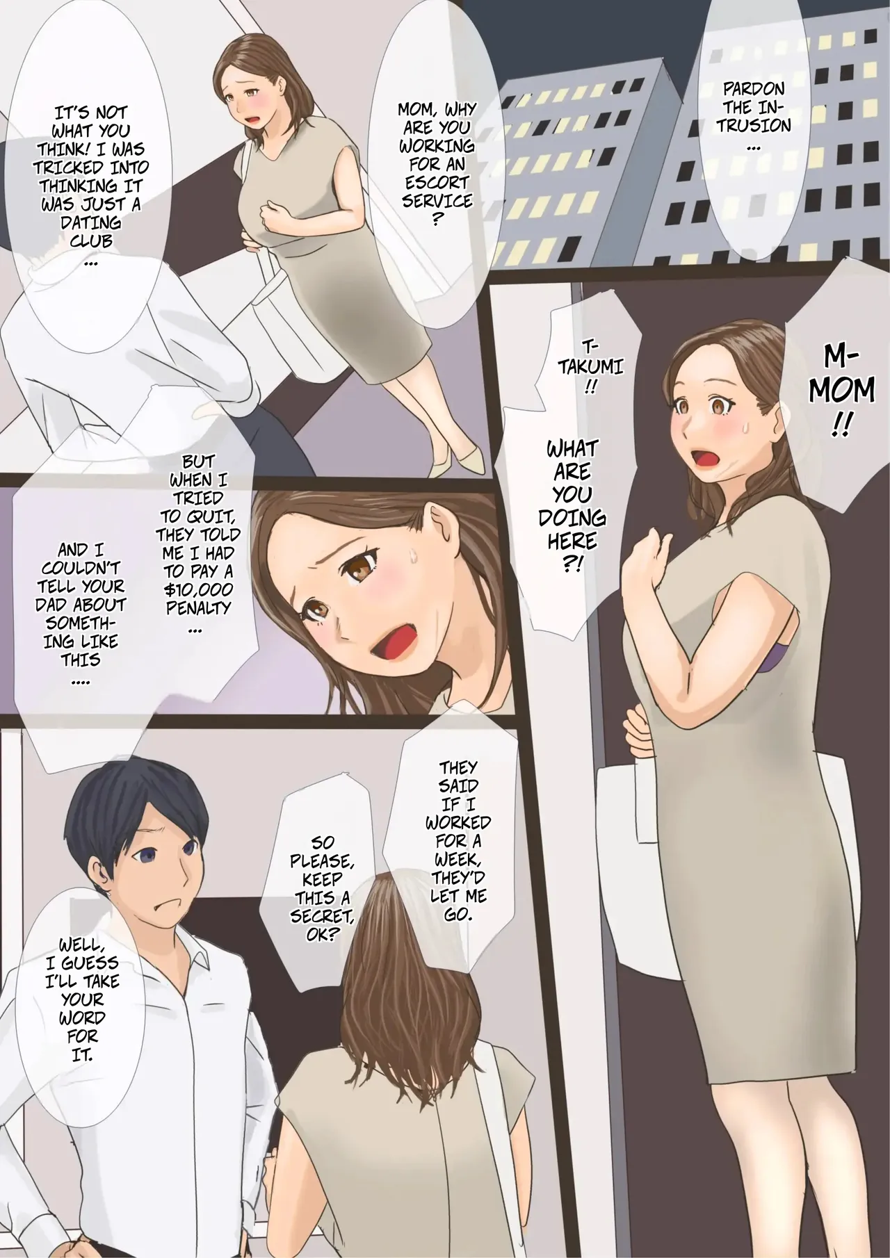 DeliHeal Yondara Haha datta node Sono Mama Kai Nagasu Koto ni Shita Hen | The Call Girl Turned Out To Be My Mom So I Decided To Tame Her - صفحة 3