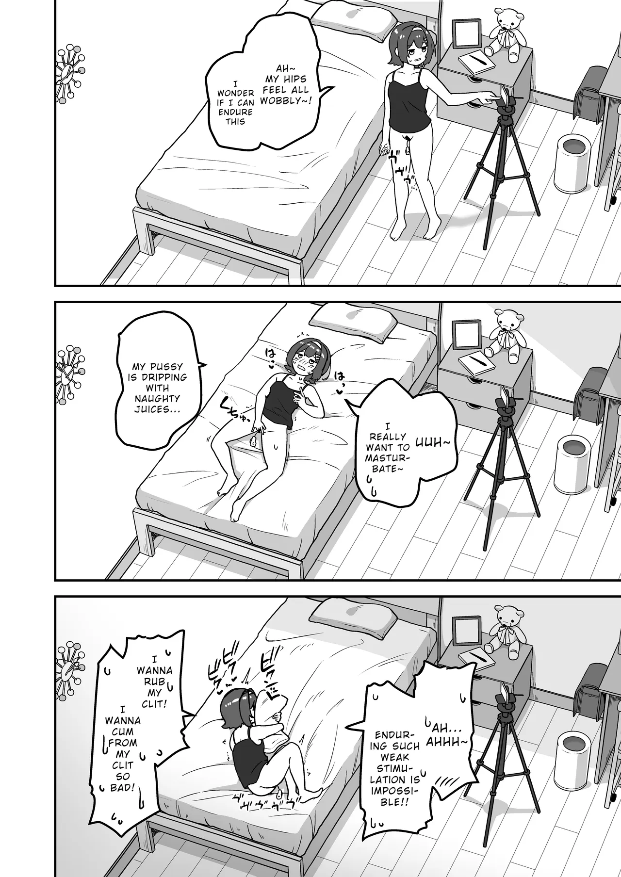 Muchi na Lolikko ga Onanie ni Dohamari Shichau Hanashi 2 -Mohaya Muchi de wa Nai Hen- - Page 8