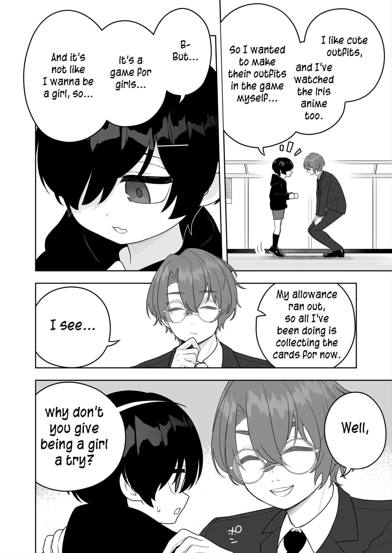 Jojimuke Game ni Akogareteita Otokonoko o Rippa na Onnanoko ni Shite Ageru Hanashi - Strona 4