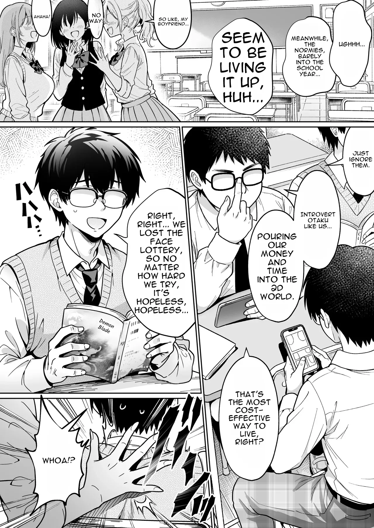 Erokawa YouCha no Amase-san wa InCha Otaku no Boku ni Shika Kyoumi ga Nai | The Sexy-Cute Popular Girl Amase-san Is Only Interested in Me, the Introverted Otaku - صفحة 2