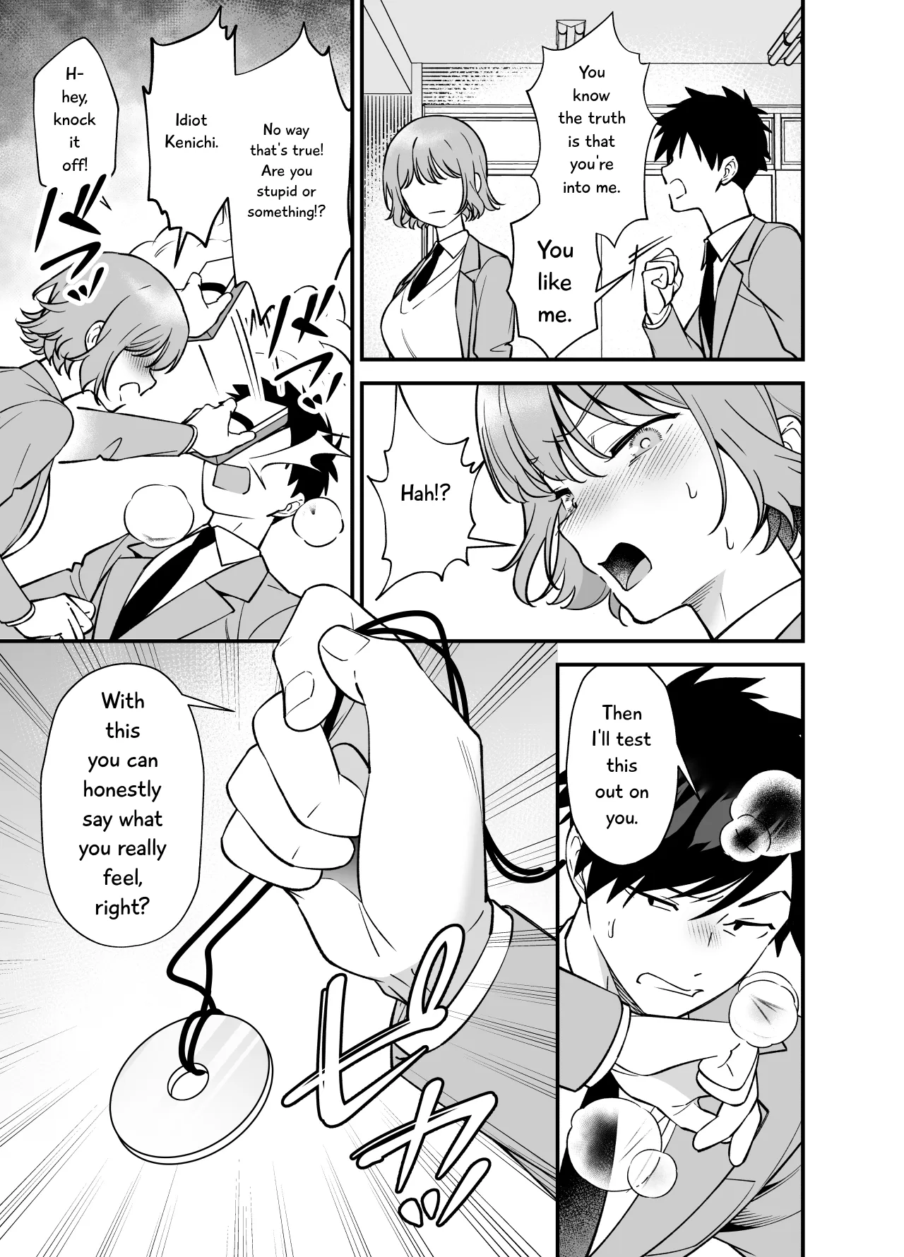Tsundere Osananajimi ni Saiminjutsu o Kaketara Hanpa ni Jiga ga Nokotteta Hanashi - Strona 5