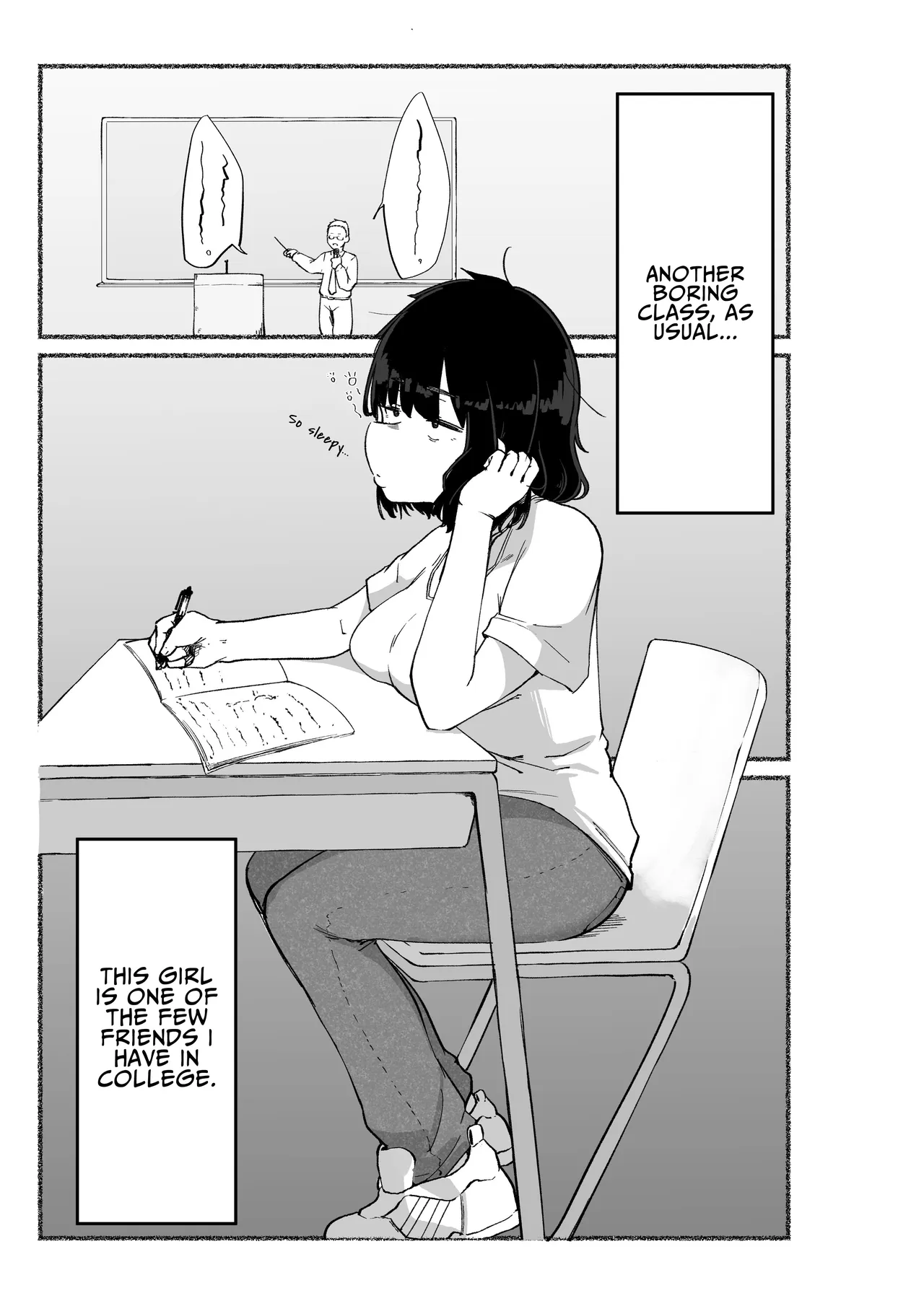 Zubora na Onna Tomodachi no Naka ni Dashite Mita | I Tried Cumming Inside My Slovenly Female Friend - Página 3