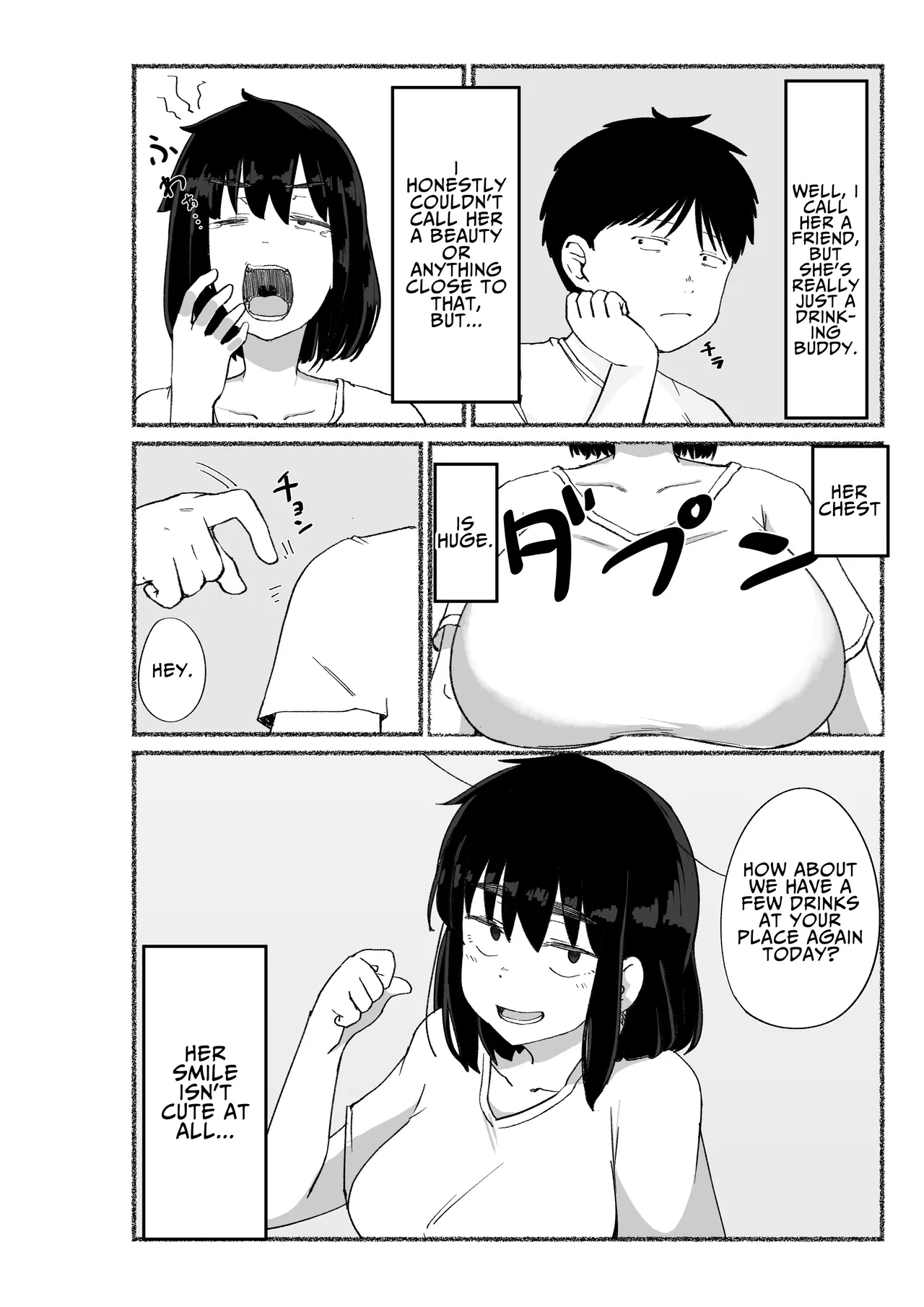 Zubora na Onna Tomodachi no Naka ni Dashite Mita | I Tried Cumming Inside My Slovenly Female Friend - Página 4