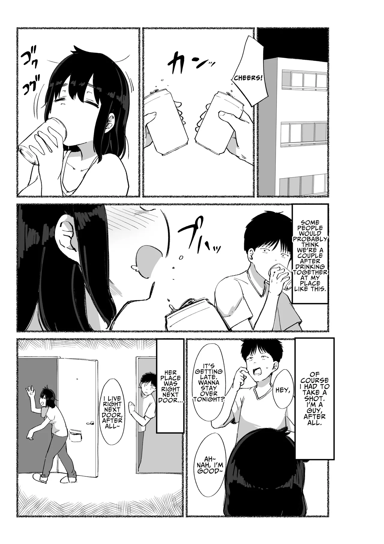 Zubora na Onna Tomodachi no Naka ni Dashite Mita | I Tried Cumming Inside My Slovenly Female Friend - Página 5