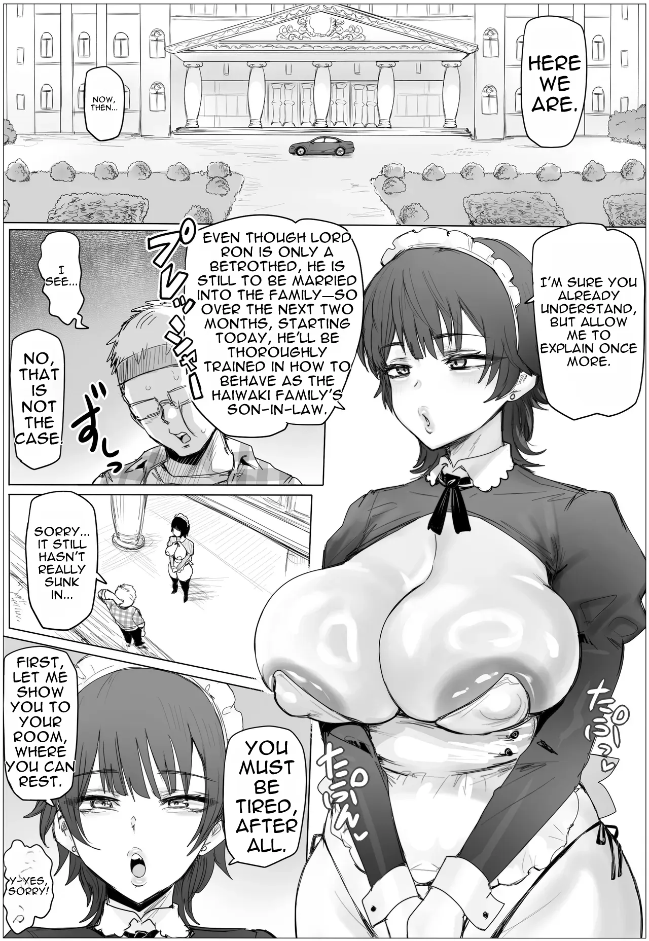 If I Practiced Pounding as a Maid, I Could Conquer the Young Lady’s Hole! - صفحة 4