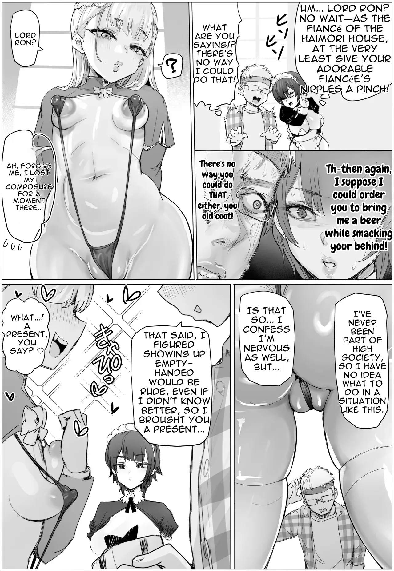 If I Practiced Pounding as a Maid, I Could Conquer the Young Lady’s Hole! - صفحة 7