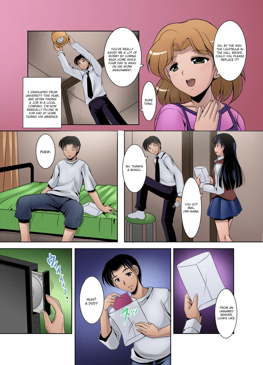 Kazoku Soukan | Incestuous Family Chapters 1-6 - صفحة 3