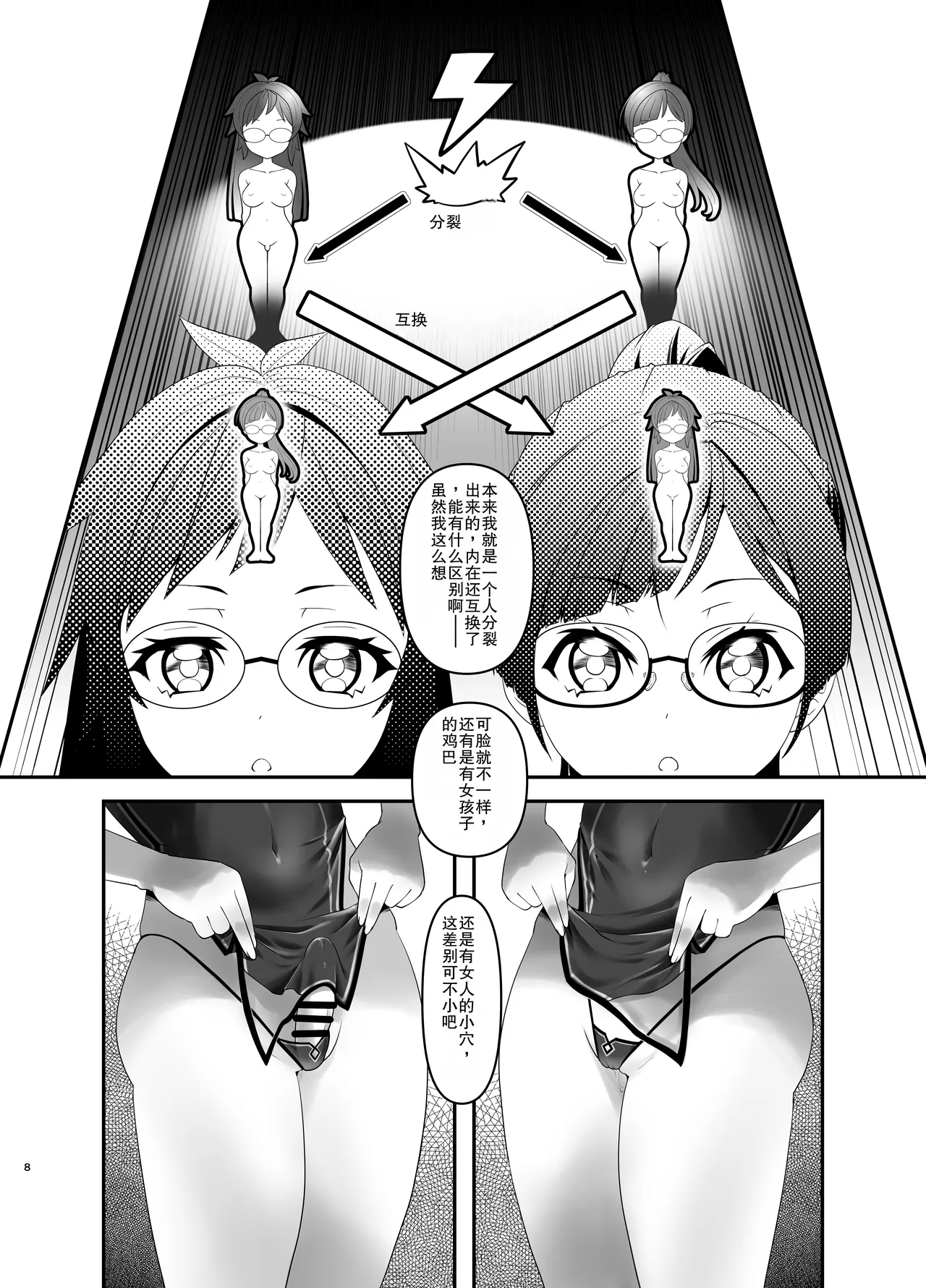 Ore ga Bunretsu shite Isekai de TS suru Hanashi 5 - Pagina 7