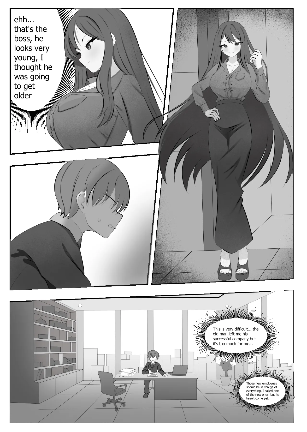 A Young Boss with a Foot Fetish - 页 2
