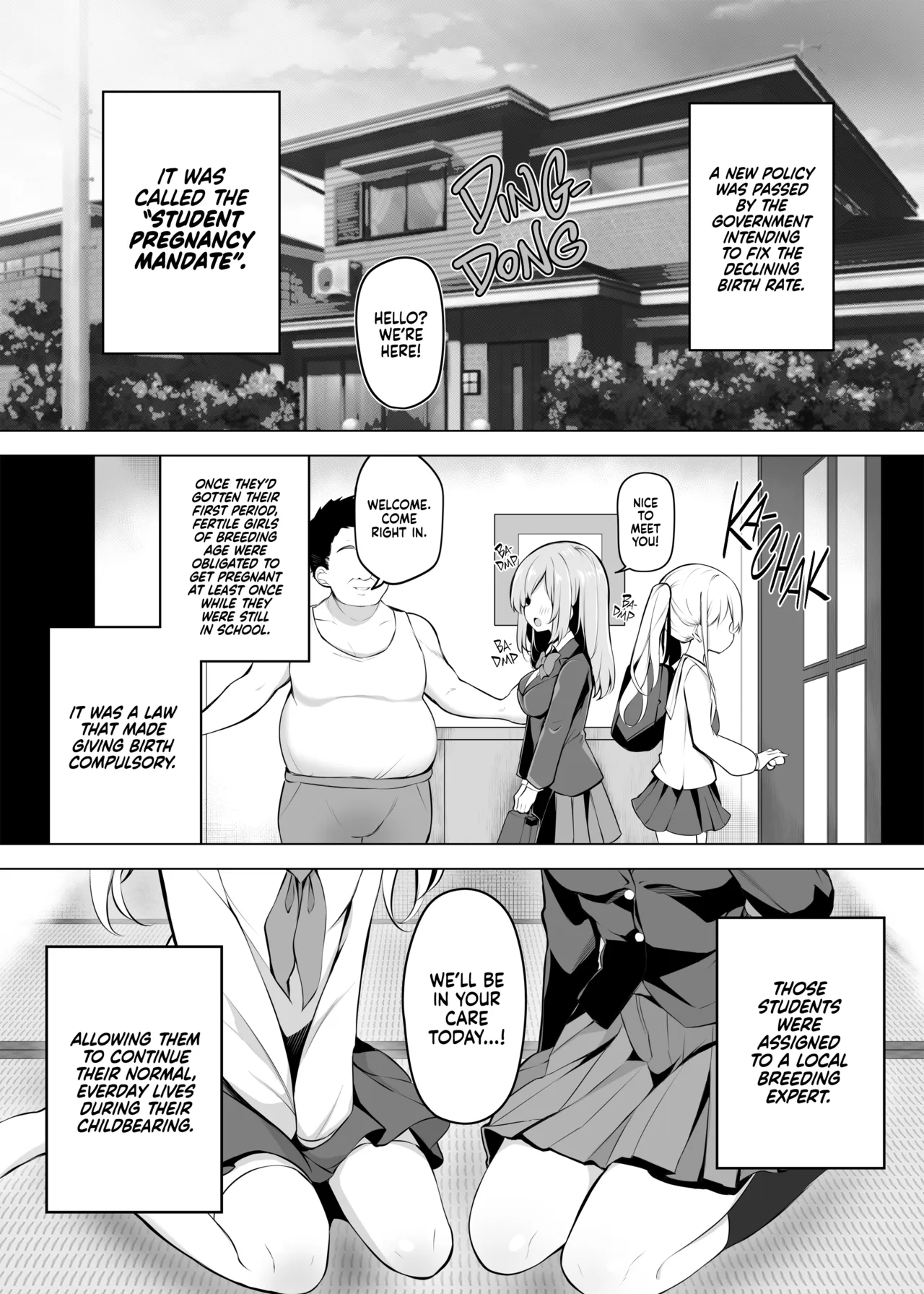 Shoushika Mondai ni Shinken ni Torikumu Seigi no Saimin Tanetsuke Oji-san | Hypnosis Oji-san Solves The Birthrate Crisis - Сторінка 2