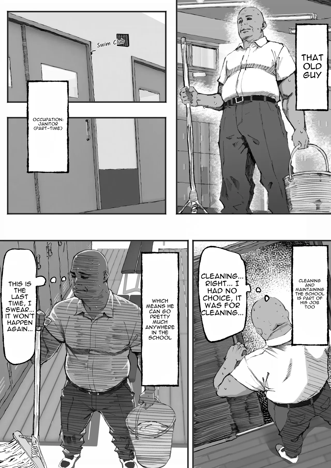 Downer Suiei-bu-san wa Oji-san no Hannou ga Mitai | The Downer Swimming Club Member Wants to See the Old Man’s Reaction - صفحة 7
