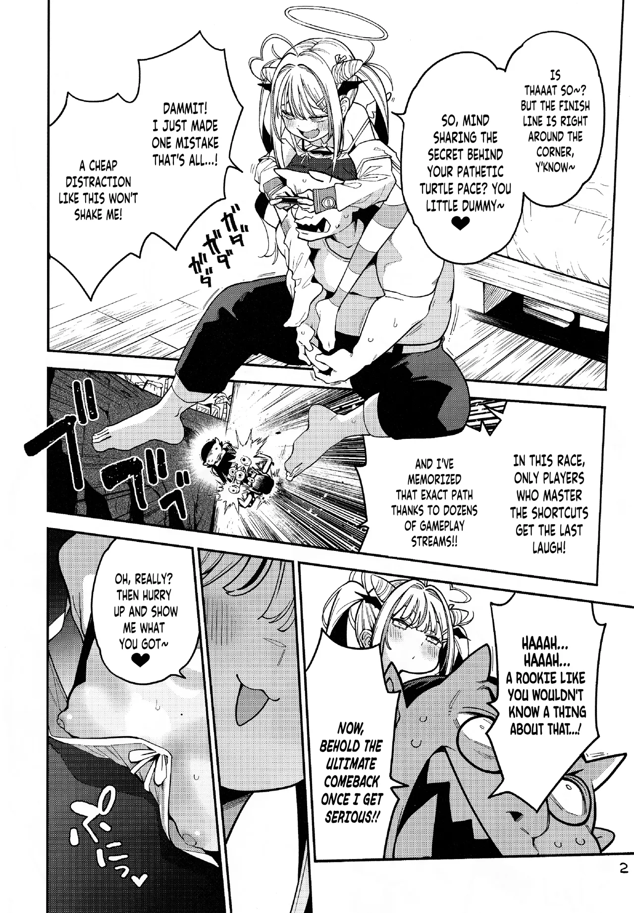 Yowayowa Chinpo Oji-san no Mesugaki Kouryakuho | How To Tame This Bratty Little Bitch: A limp-dick Old Man's Guide! - ページ 3