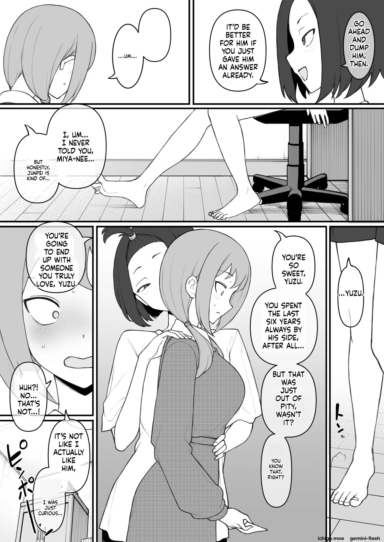 Boyish Sisters Fall in Love with Dick Part 3 - Page 4