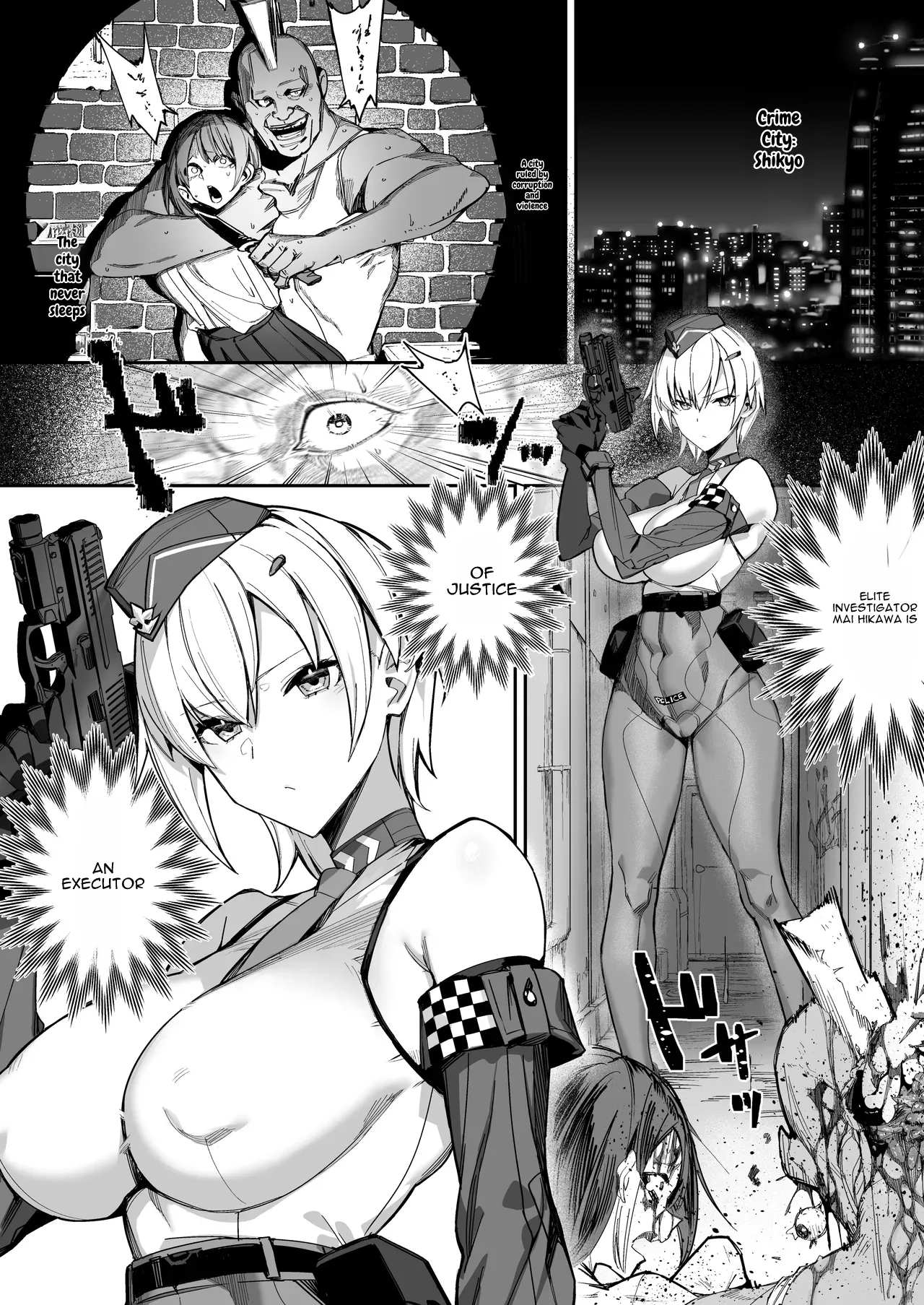SHOTA ❤ ONE POLICE 24JI !! MITCHAKU 《 The Story of How the Amazing Thicc Detective Is Pleasure-Trained by a Pretty Shota 》 - Página 2