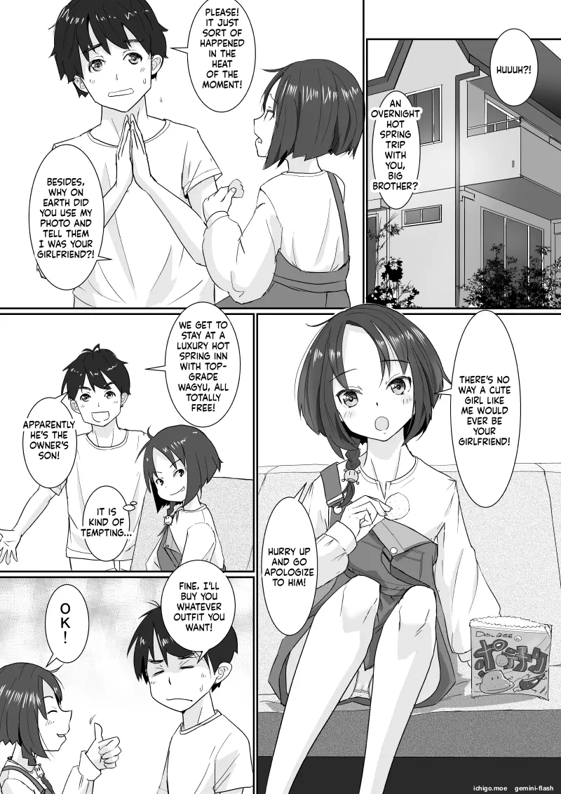 Couple Swapping: Onsen & Love Hotel Edition ~Except She's Actually My Sister!~ - Page 3