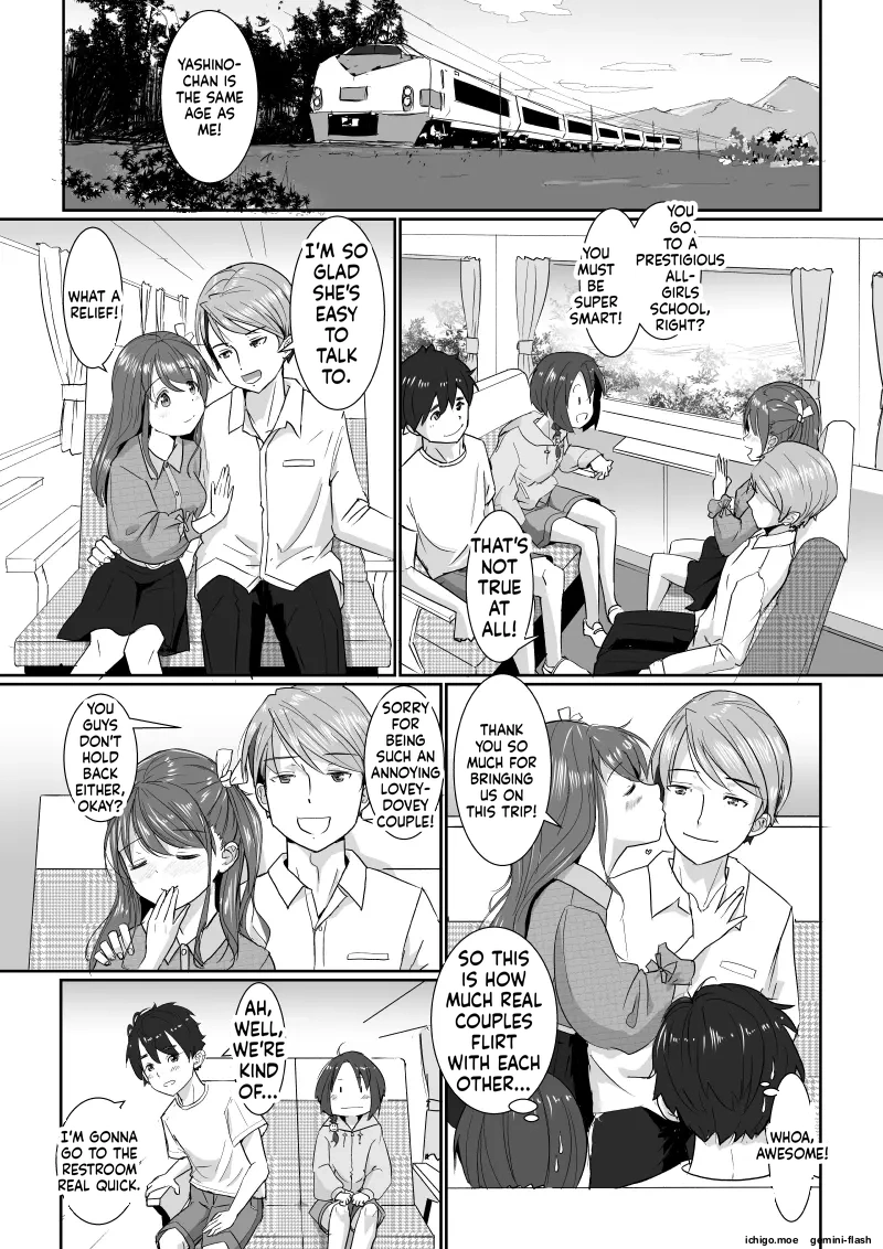 Couple Swapping: Onsen & Love Hotel Edition ~Except She's Actually My Sister!~ - Page 4