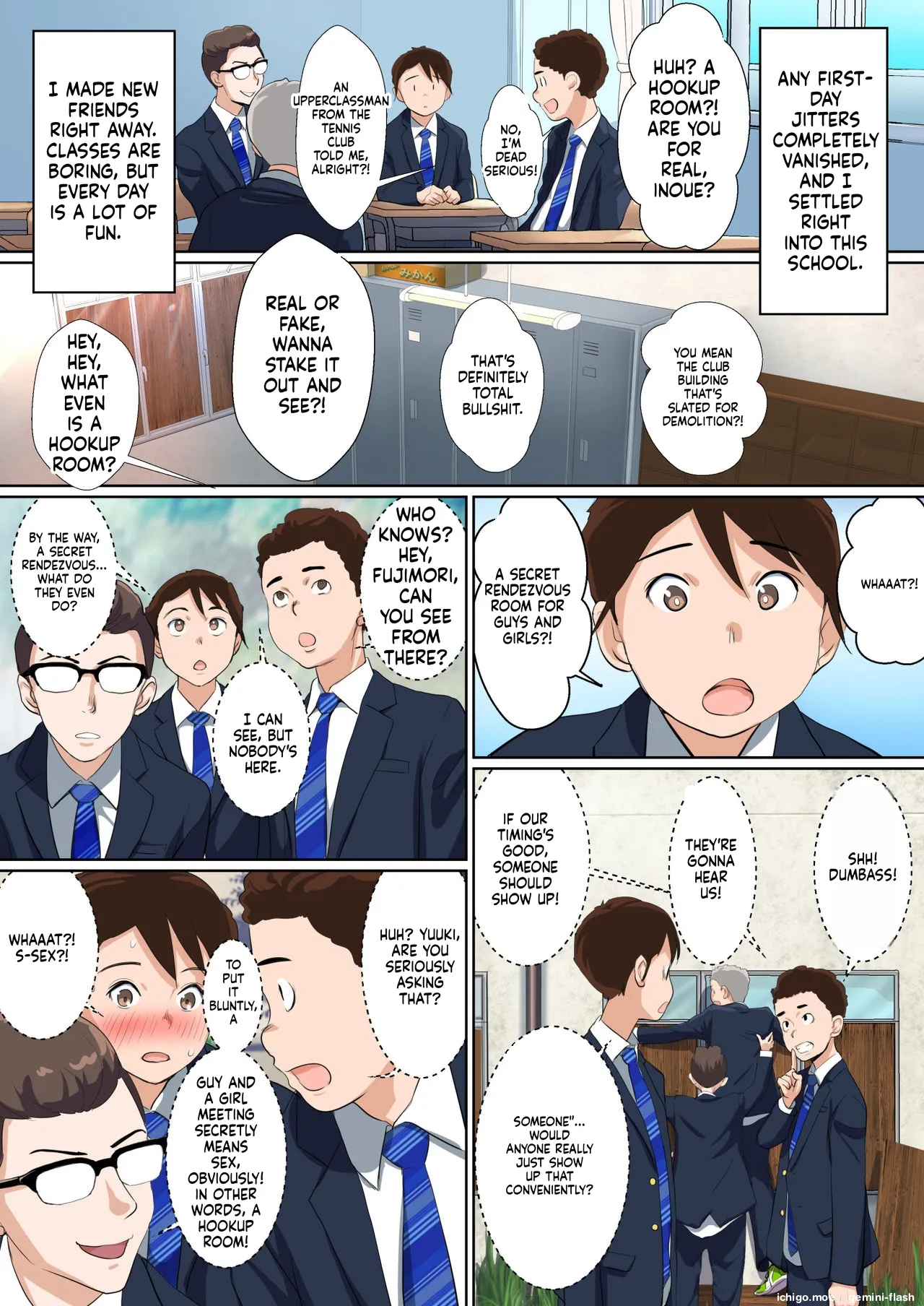 Uwasa no Yaribeya Itoko to Boku no Hatsu Shasei ~ Onna no Ana tte Kimochi Iii! | The Rumored Fuck Room: First Ejaculation with My Cousin — Her Hole Feels Incredible! - صفحة 8